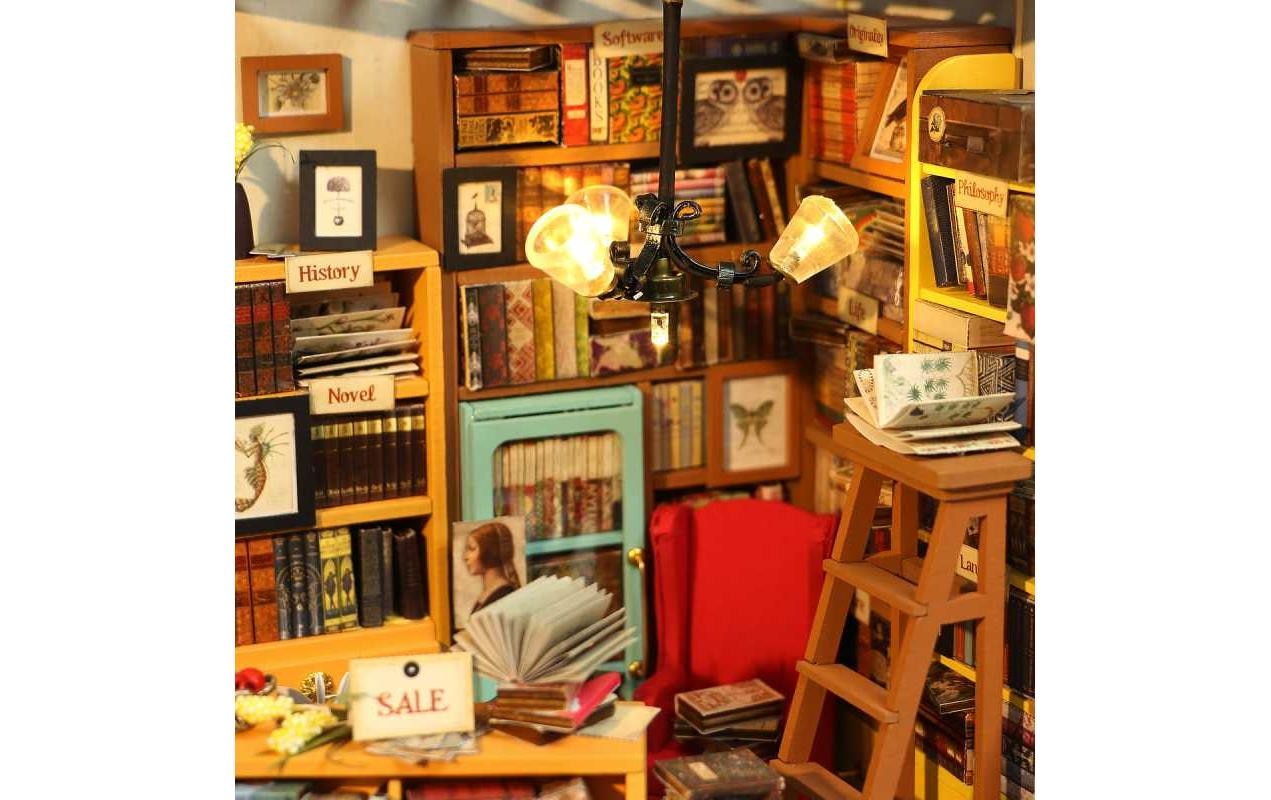 Puzzle »RoboTime Sam's Study Library«, (221 tlg.)