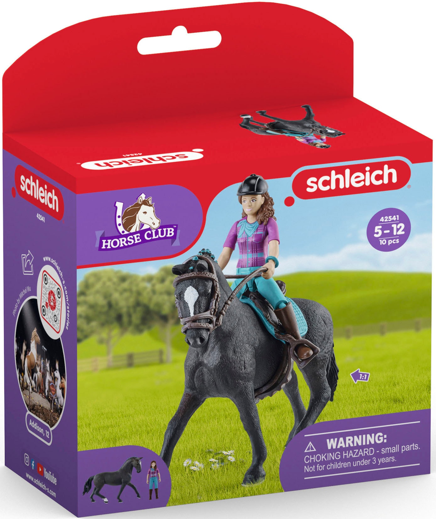 Schleich® Spielfigur »HORSE CLUB, Lisa und Storm (42541)«