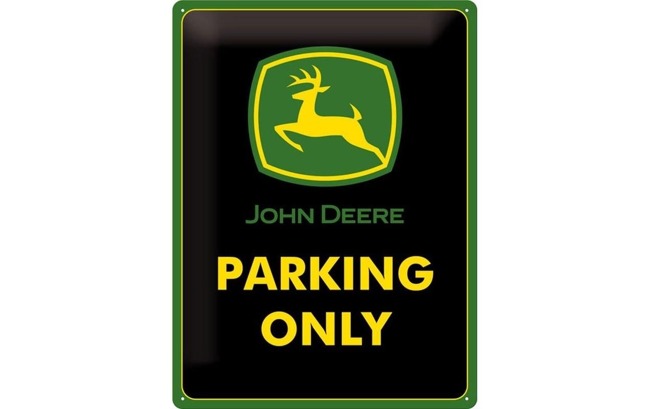 Image of Metallschild "Nostalgic Art John Deere Parking 30 x 40 cm, Metall"