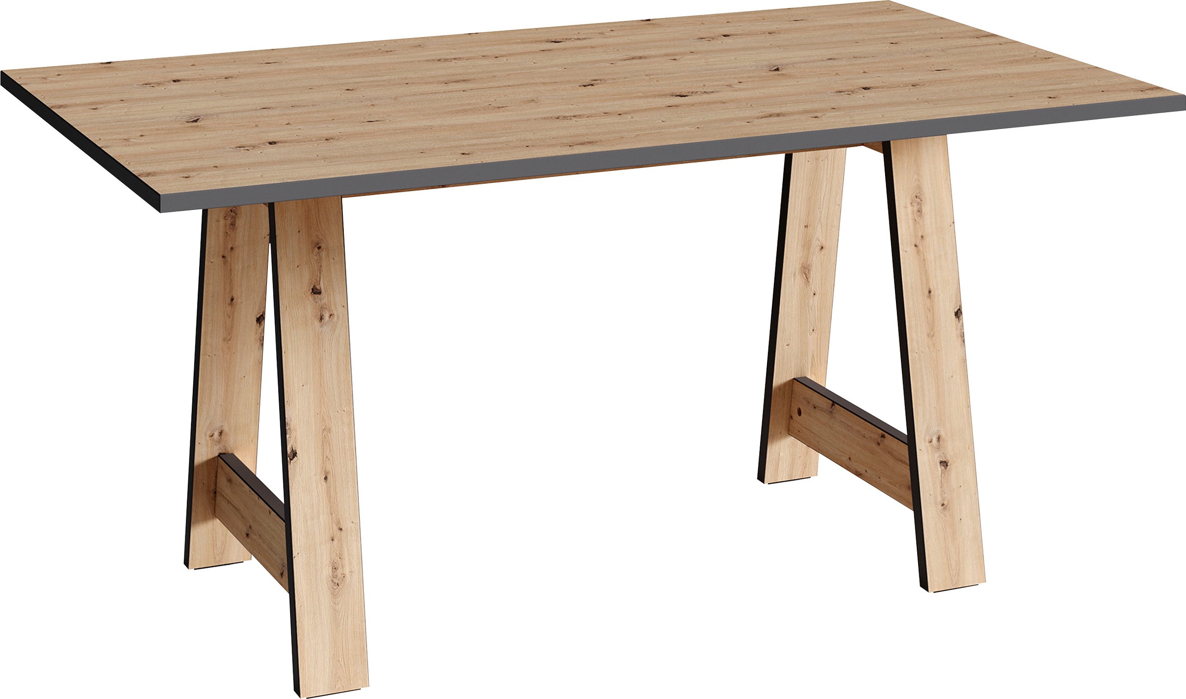 Homexperts Esstisch, Breite 160 cm, Gestell in A-Form
