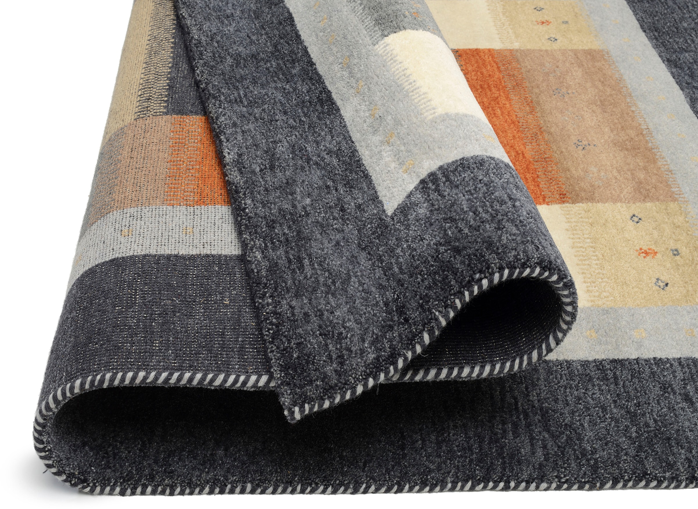 OCI DIE TEPPICHMARKE Wollteppich »INTENSE SONA«, rechteckig, 12 mm Höhe, handgeknüpft, reine Schurwolle, fusswarm, Wohnzimmer