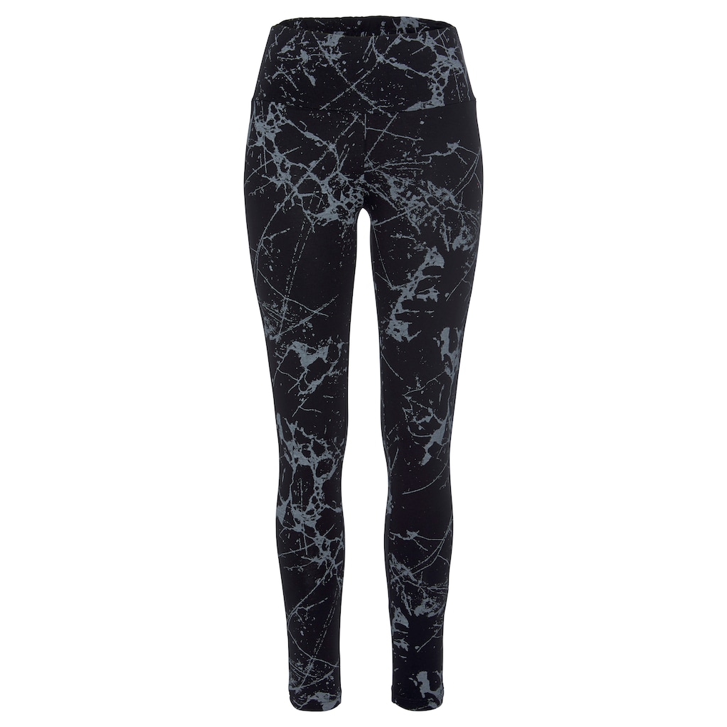 H.I.S Leggings, (2er-Pack), in bedruckt und uni, Loungewear