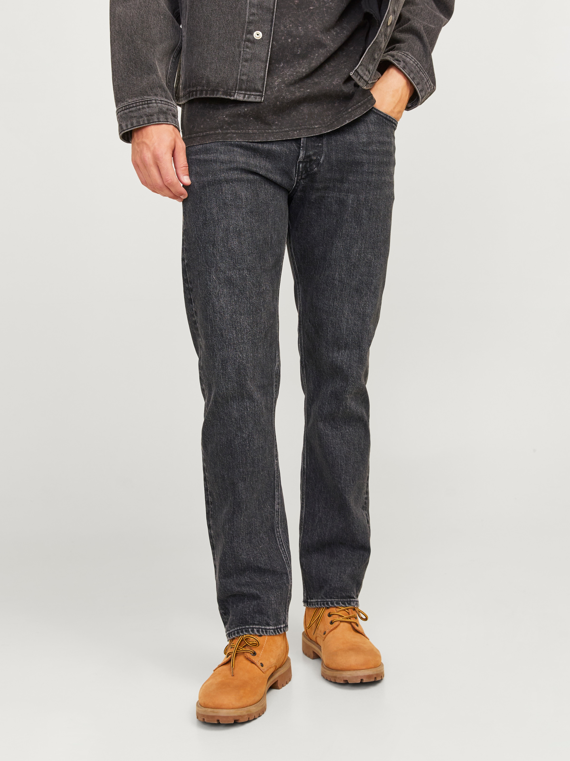 Image of Jack & Jones Loose-fit-Jeans "JJICHRIS JJCLASSIC AM 676 LID NOOS"