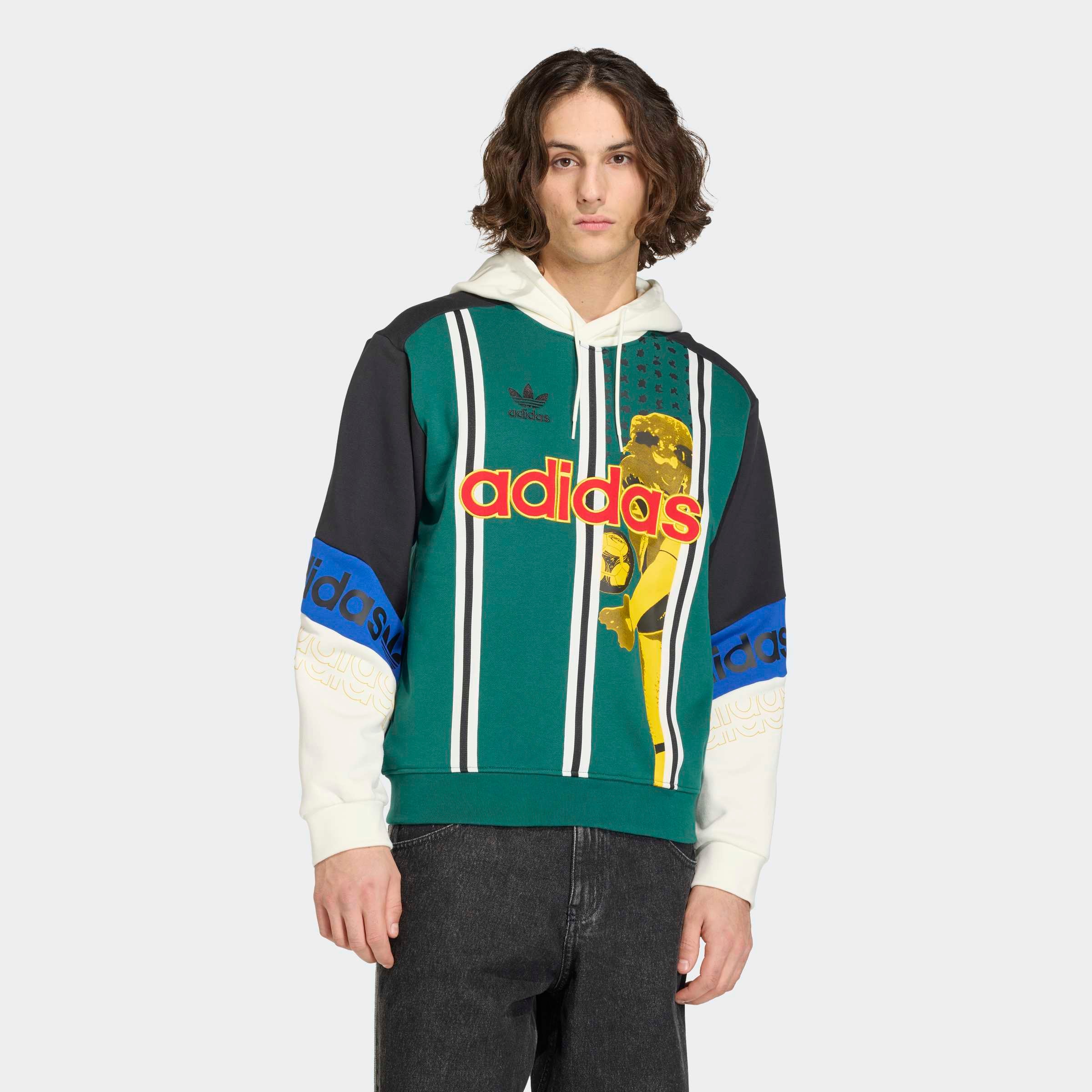 Image of adidas Originals Kapuzensweatshirt "FTBL GFX HD"