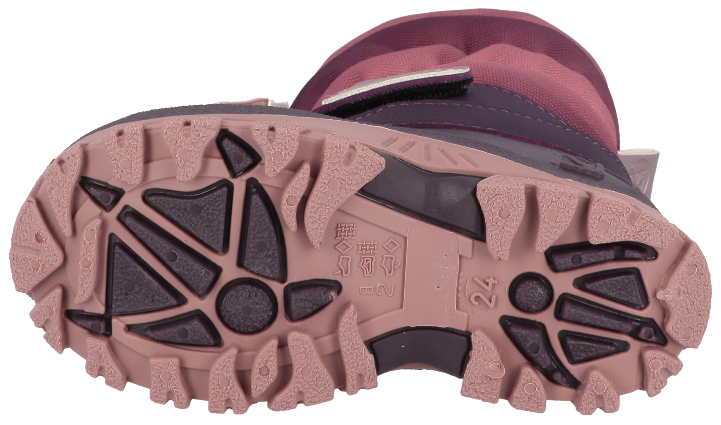 Lurchi Snowboots »Fanty 1«  Winterboots mit Kontrastbesatz, Grössenschablone zum Download