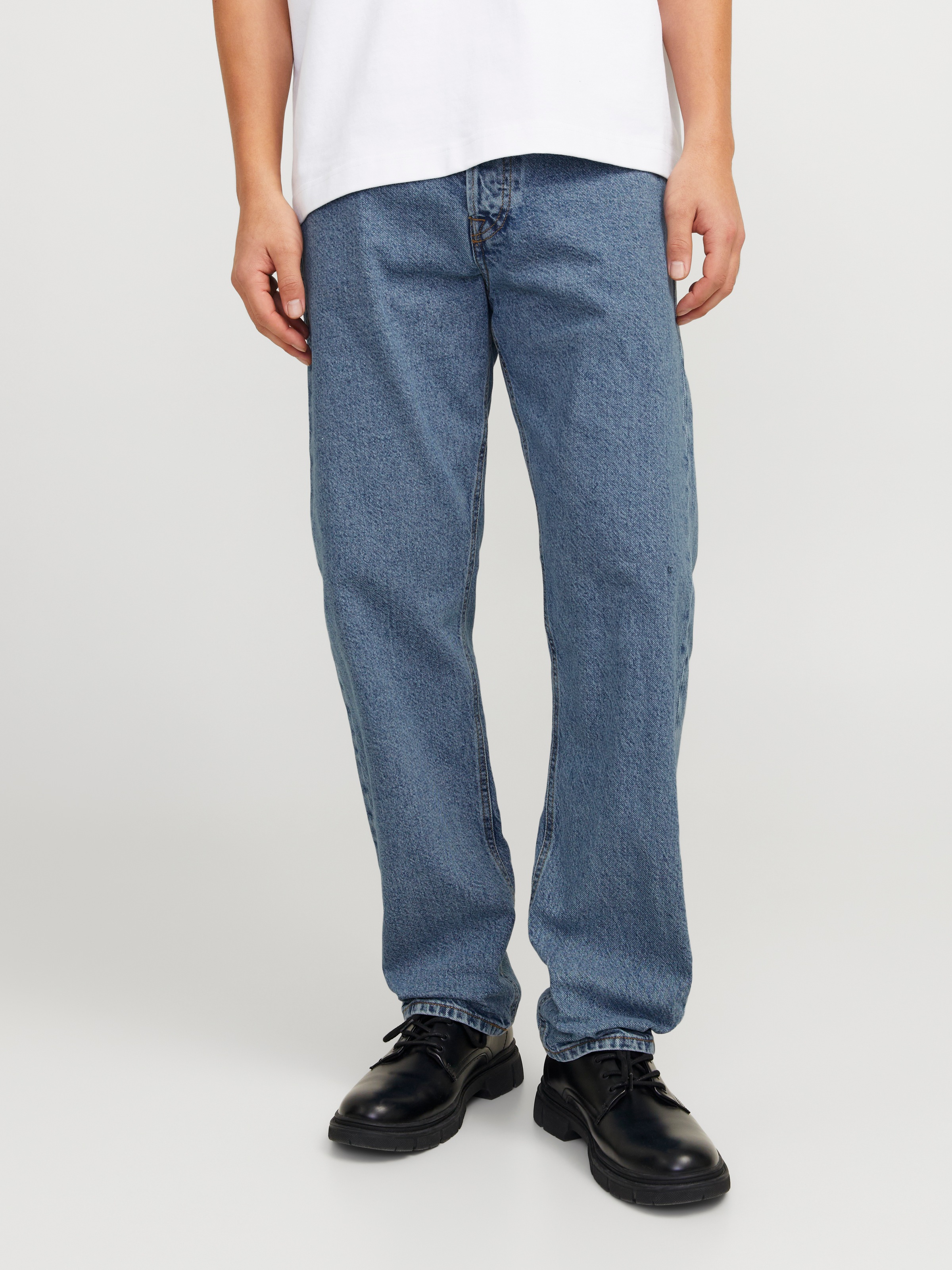 Image of Jack & Jones Relax-fit-Jeans "JJICHRIS JJORIGINAL SQ 735 LN"