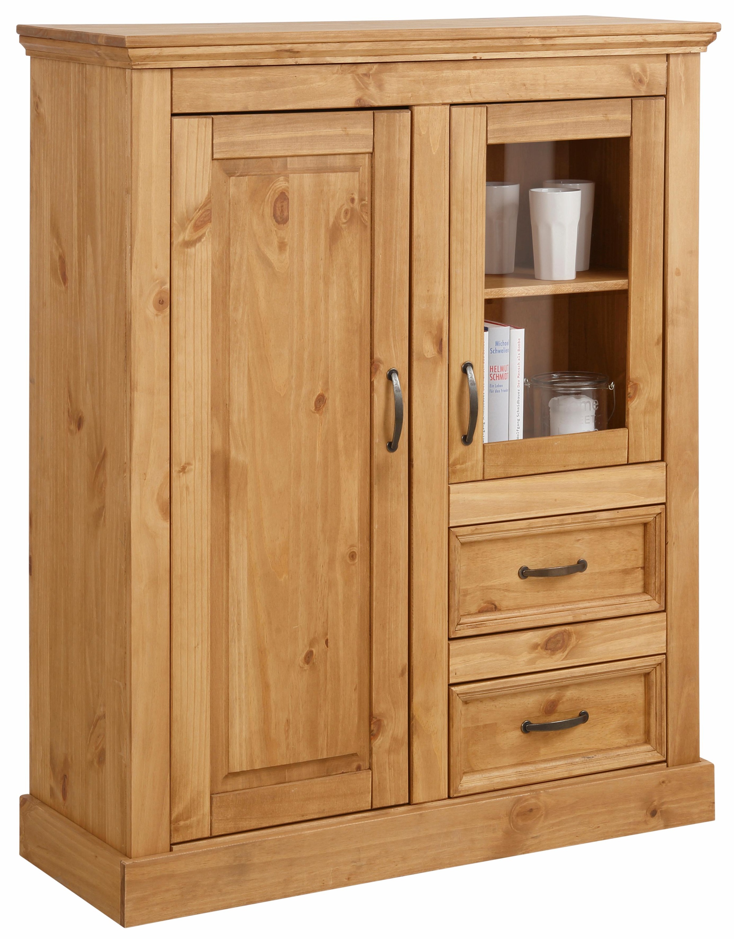 OTTO home Highboard "Selma" Vitrine, Breite 100 cm