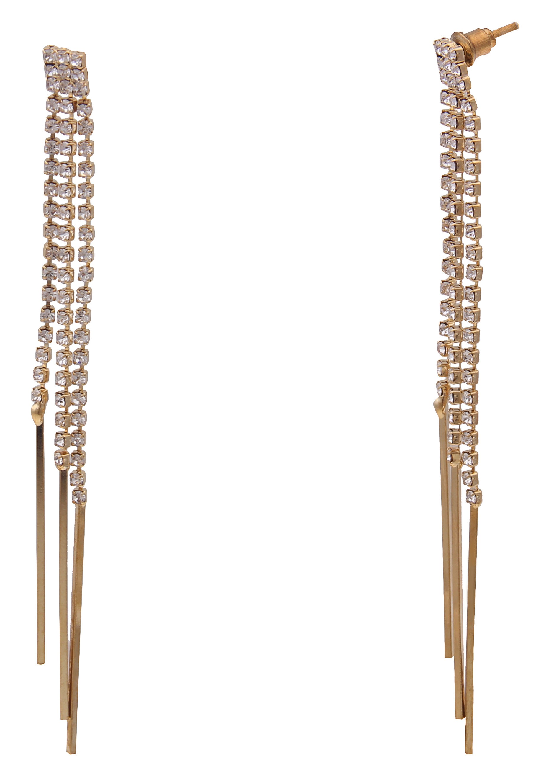 Paar Ohrstecker »Charleston goldfarben, 230118302«