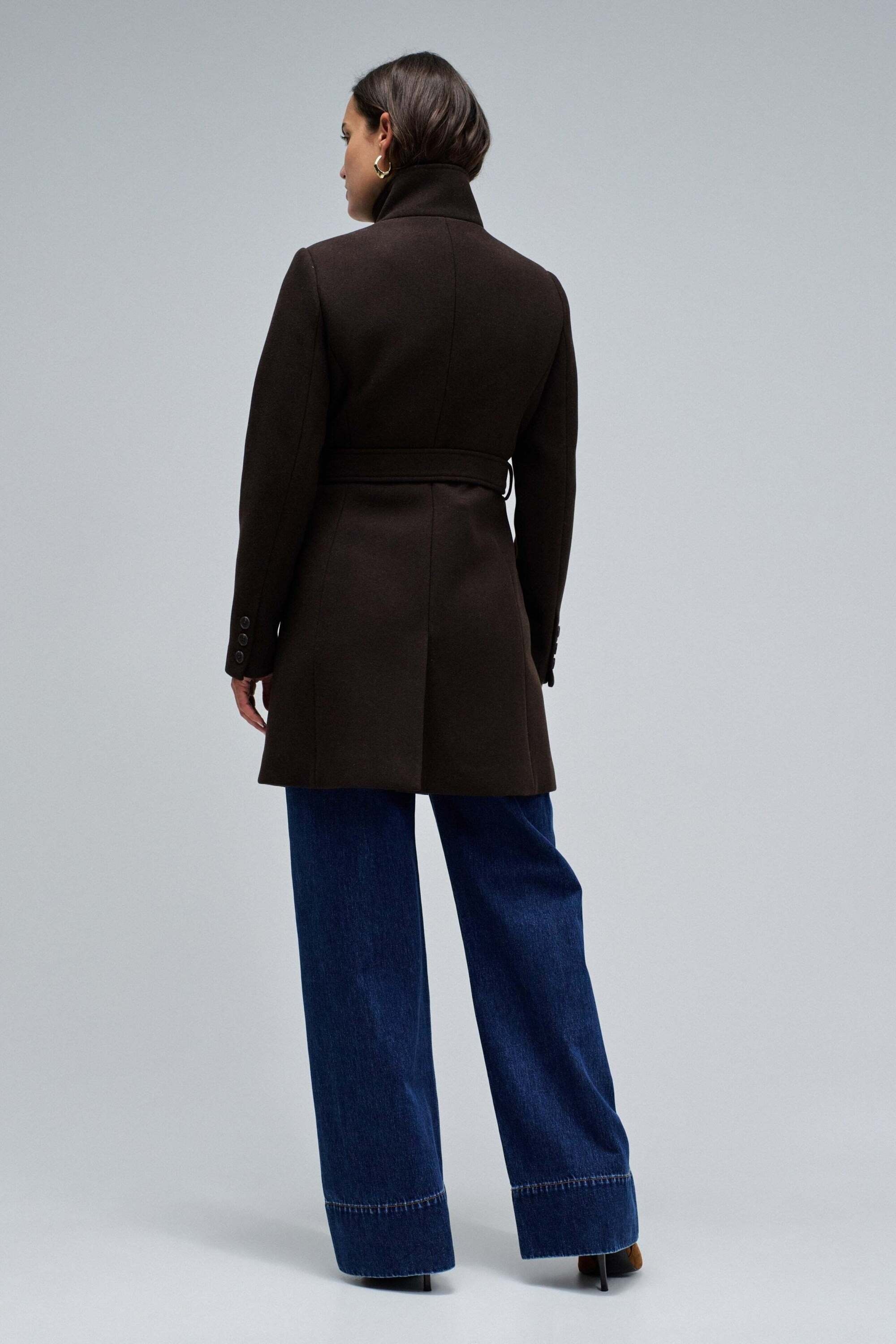 Salsa Manteau en laine »Salsa Jeans Wollmantel The Reimagined Wool Coat«