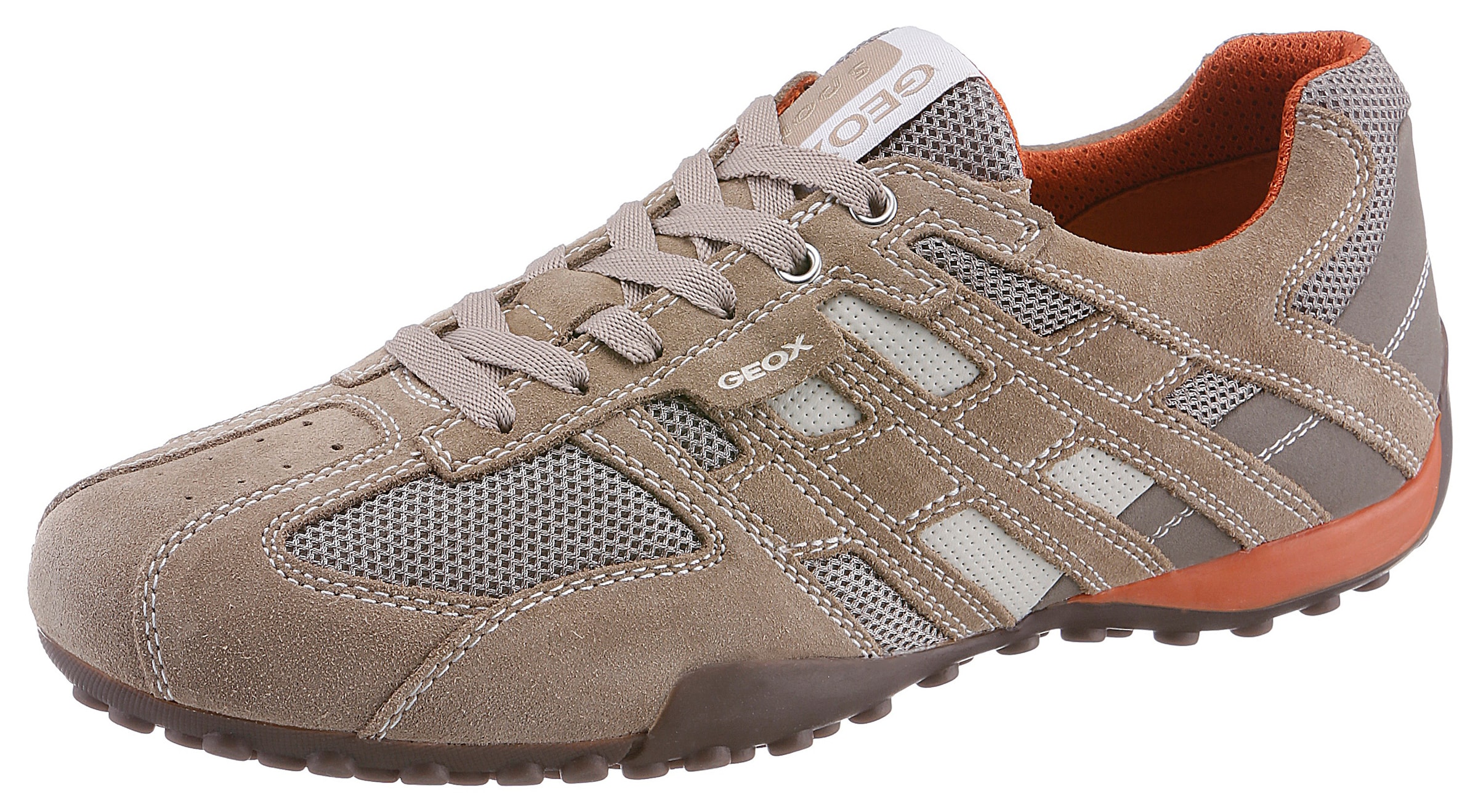 Image of Geox Sneaker "U SNAKE" Freizeitschuh, Schnürschuh mit Geox Spezial Membran