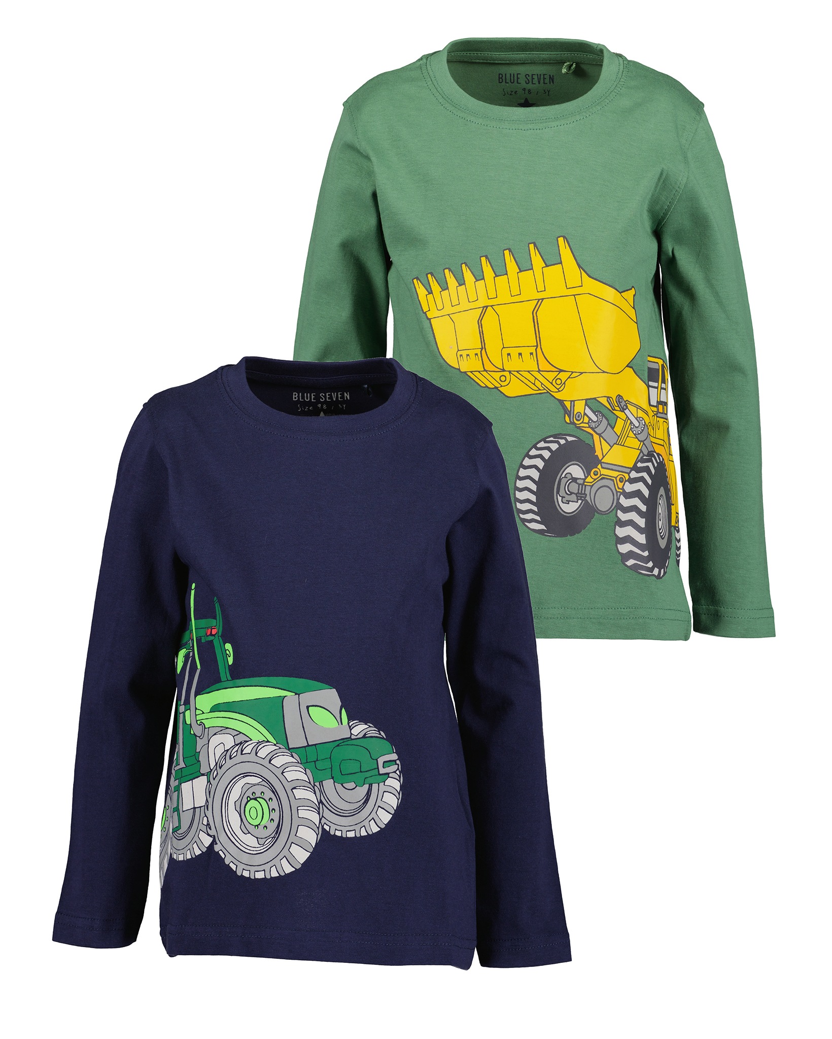 Blue Seven Langarmshirt »Blue Seven Jungen Langarmshirts« 2 Stk. tlg.