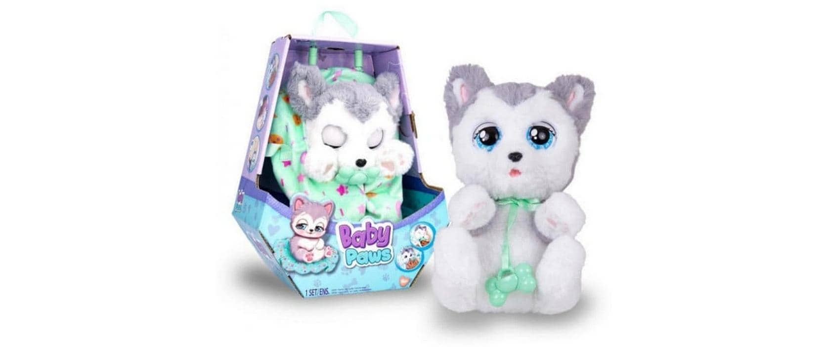 IMC TOYS Plüschfigur »Baby Paws Husky 19 cm«