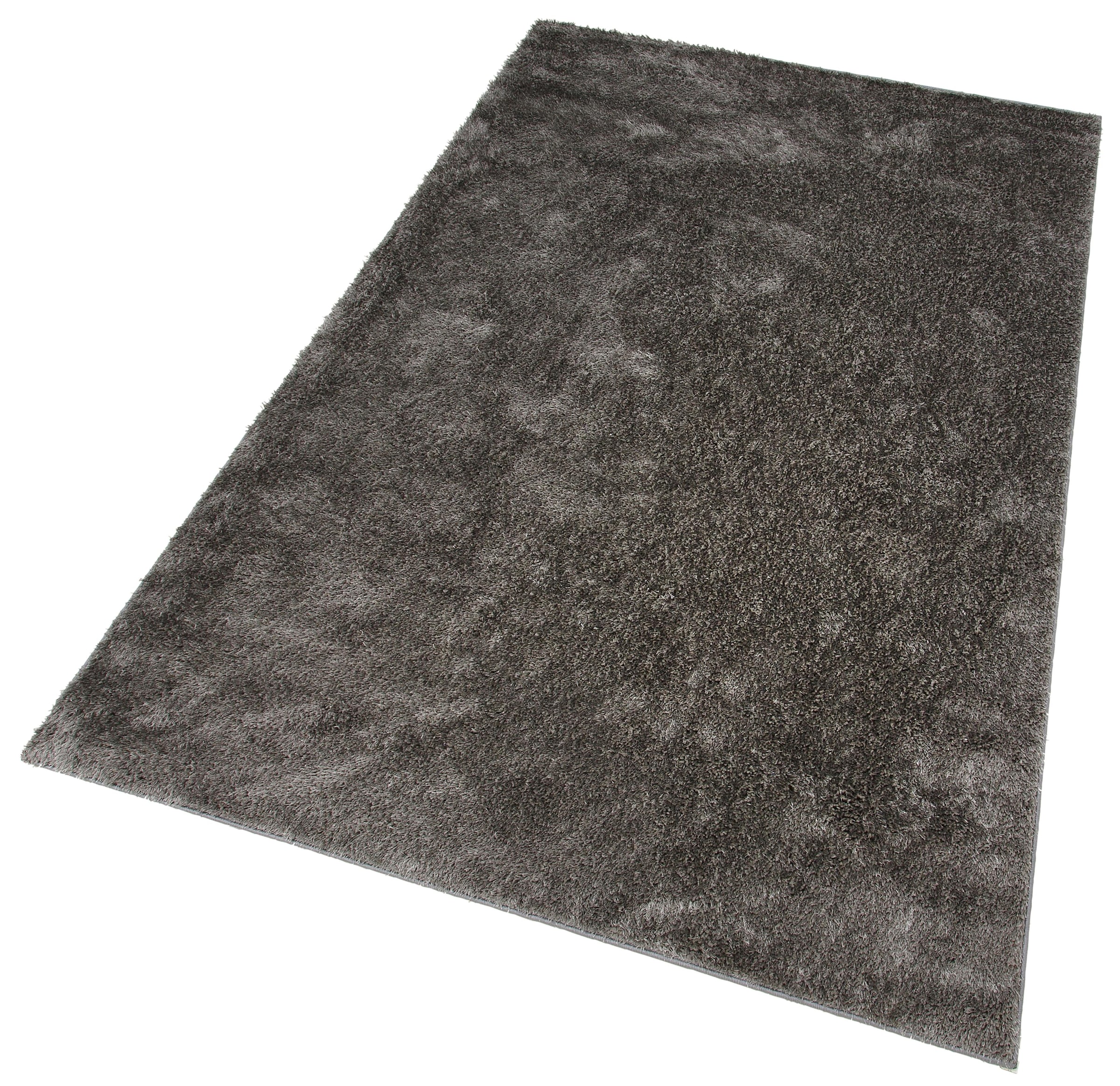 my home Hochflor-Teppich »Mikro Soft Ideal«, rechteckig, 30 mm Höhe, Microfaser, extra flauschig, Weich, Pflegeleicht, Elegant, Uni