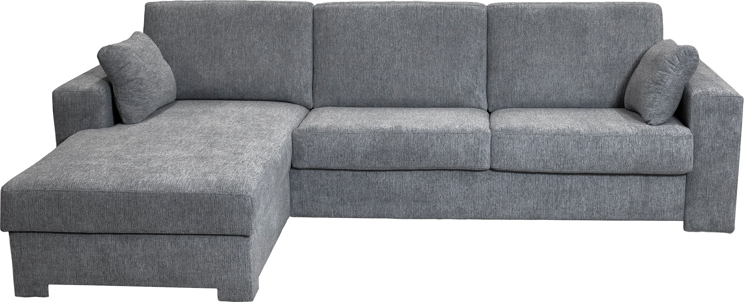 Home affaire Ecksofa »Roma "M" Matratzenhöhe 14 cm, Dauerschlaffunktion, mit Unterfederung,«, Liegemasse ca 143x198 cm, L-Form