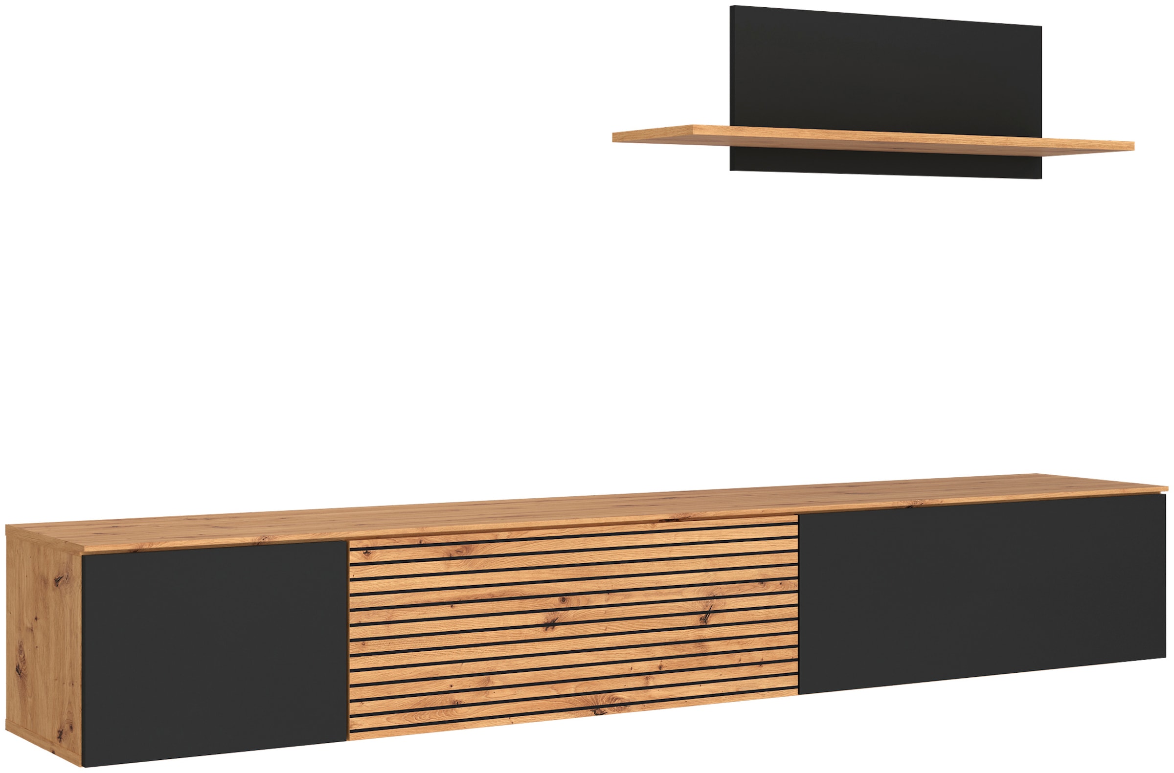 GOODproduct Meuble mural »mit Lowboard und Paneel«