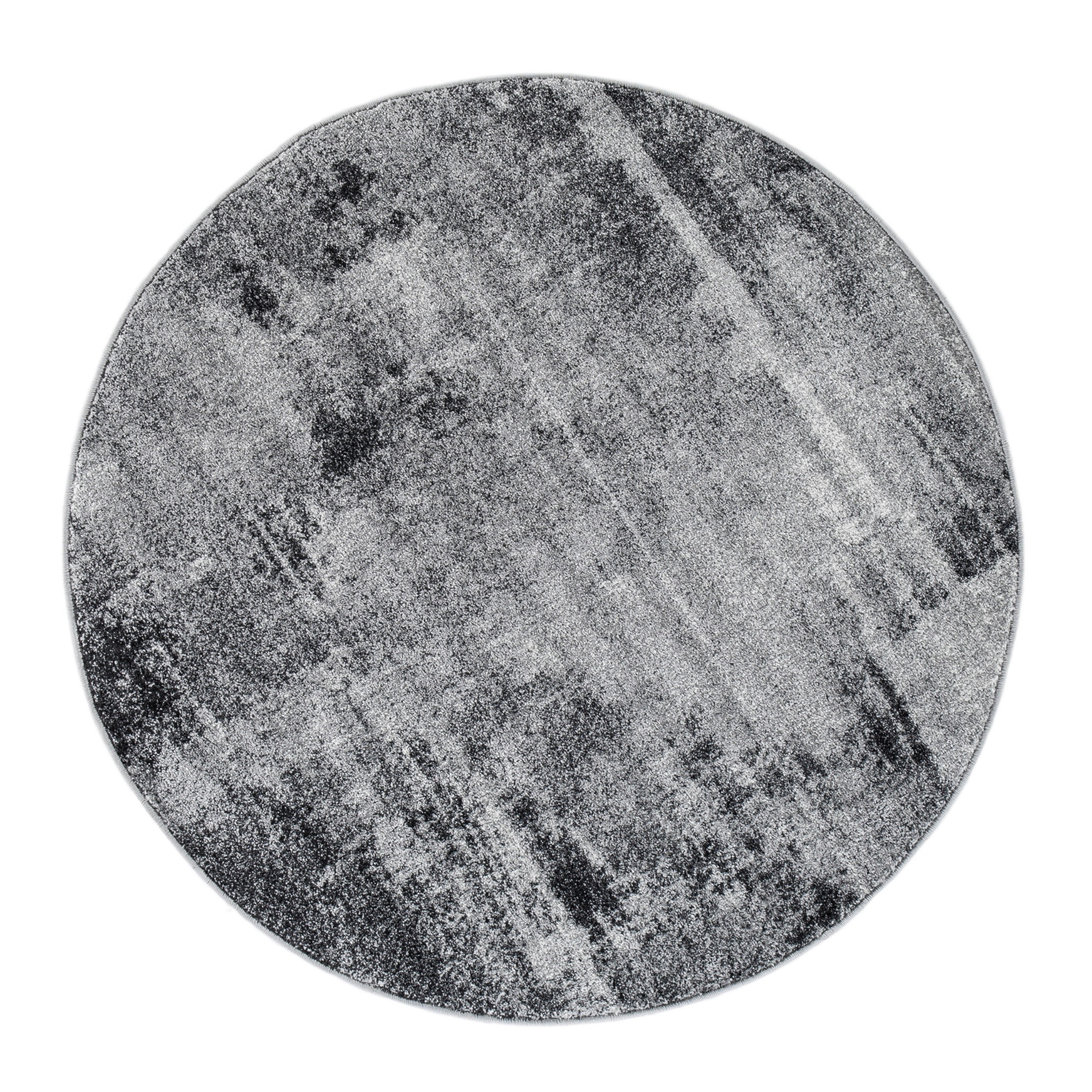 Andiamo Teppich »Luna«, rund, 7 mm Höhe, Kurzflor, modernes Design, ideal im Wohnzimmer & Schlafzimmer