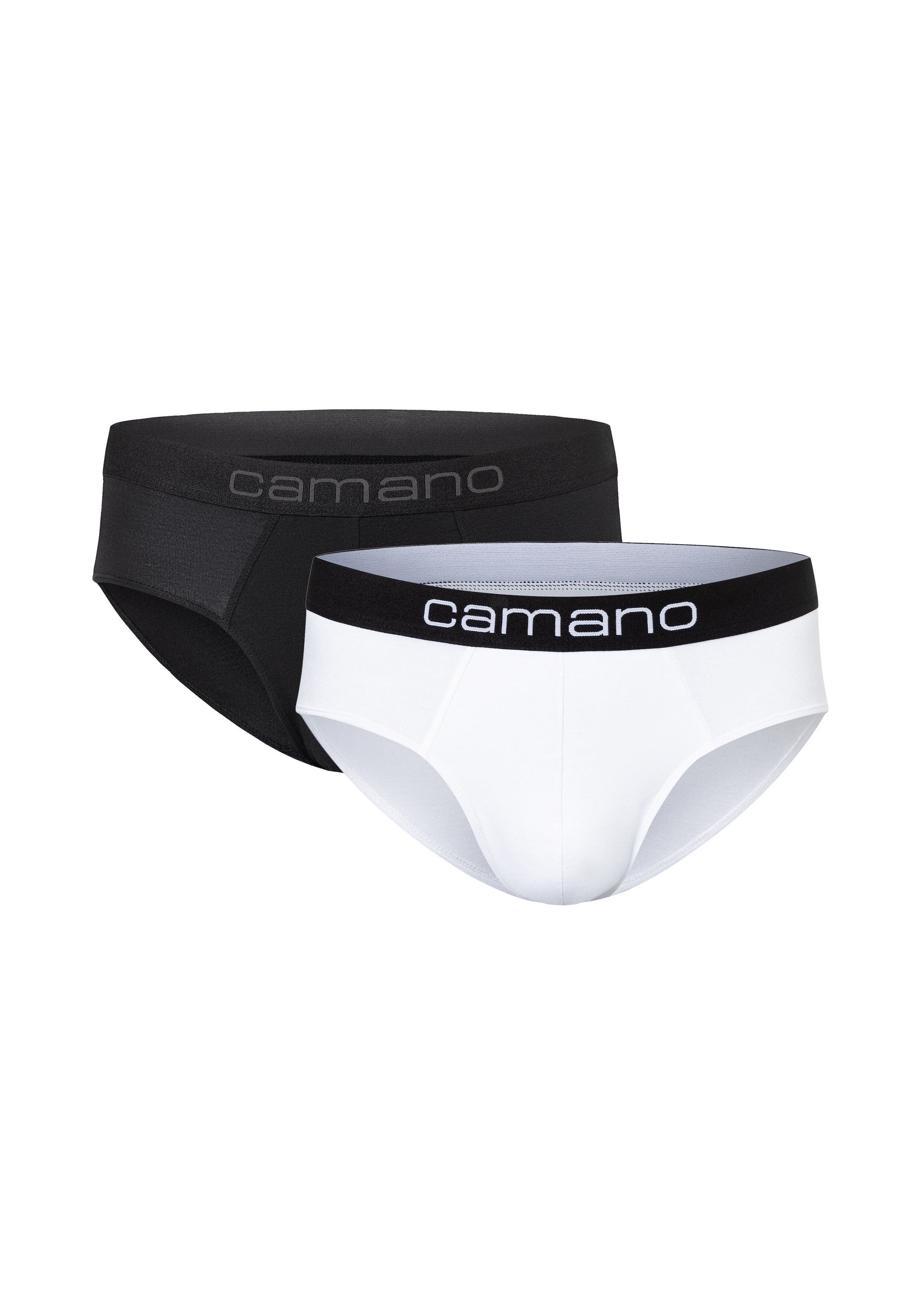 Camano Slip »comfort«, (2er Pack), mit elastischem Logobund