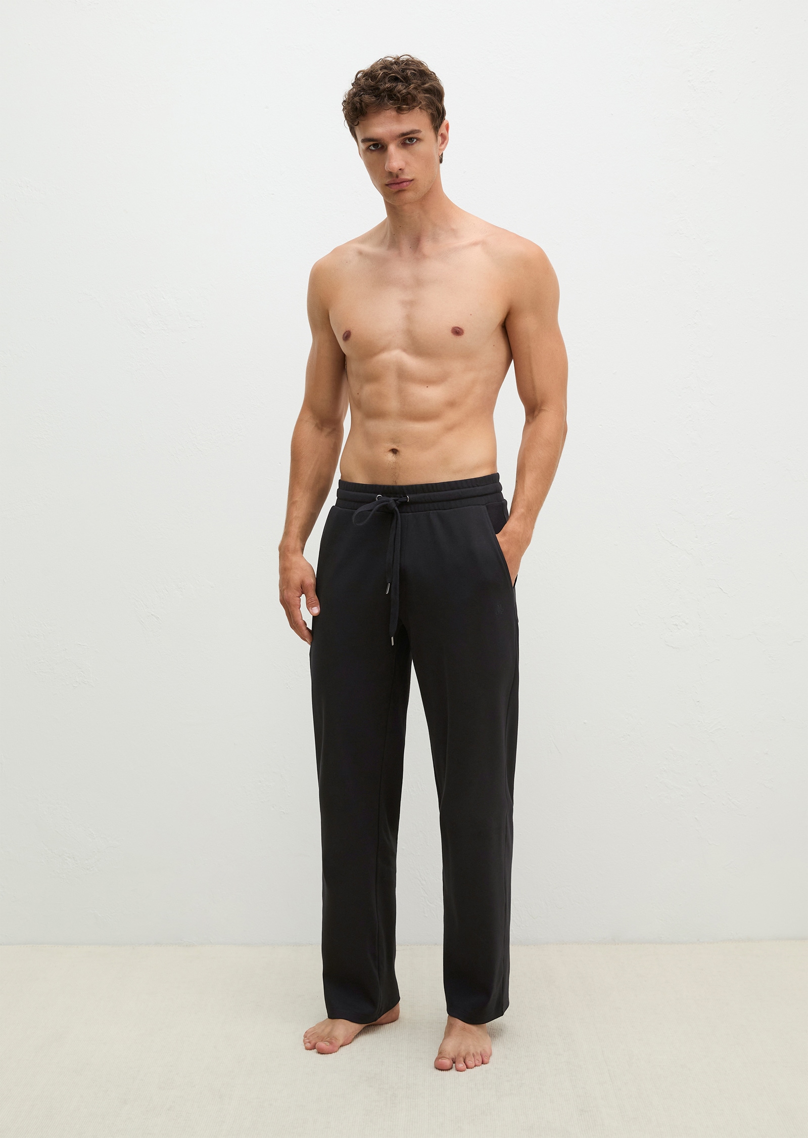 Image of Marc OPolo Jogginghose lockere Passform, für Homewear, lässiger Look, aus Interlock