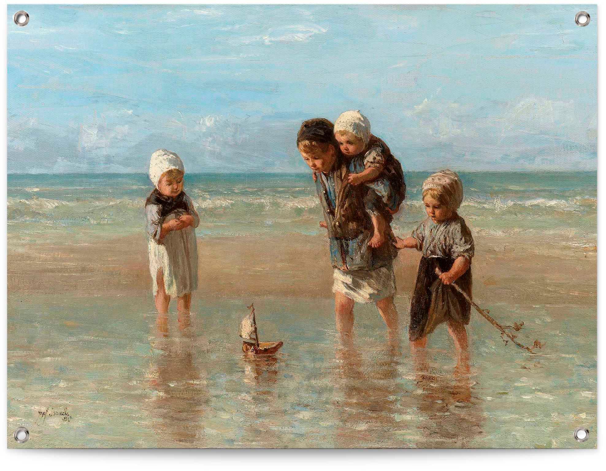 Image of Reinders Poster "Kinder des Meeres"
