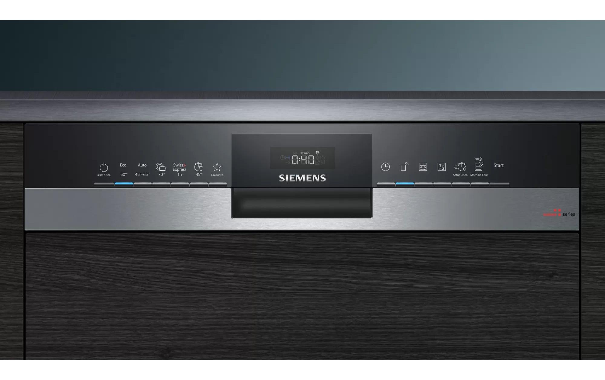 SIEMENS teilintegrierbarer Geschirrspüler iQ300 »iQ300 SX53ES17AH«, 13 Massgedecke
