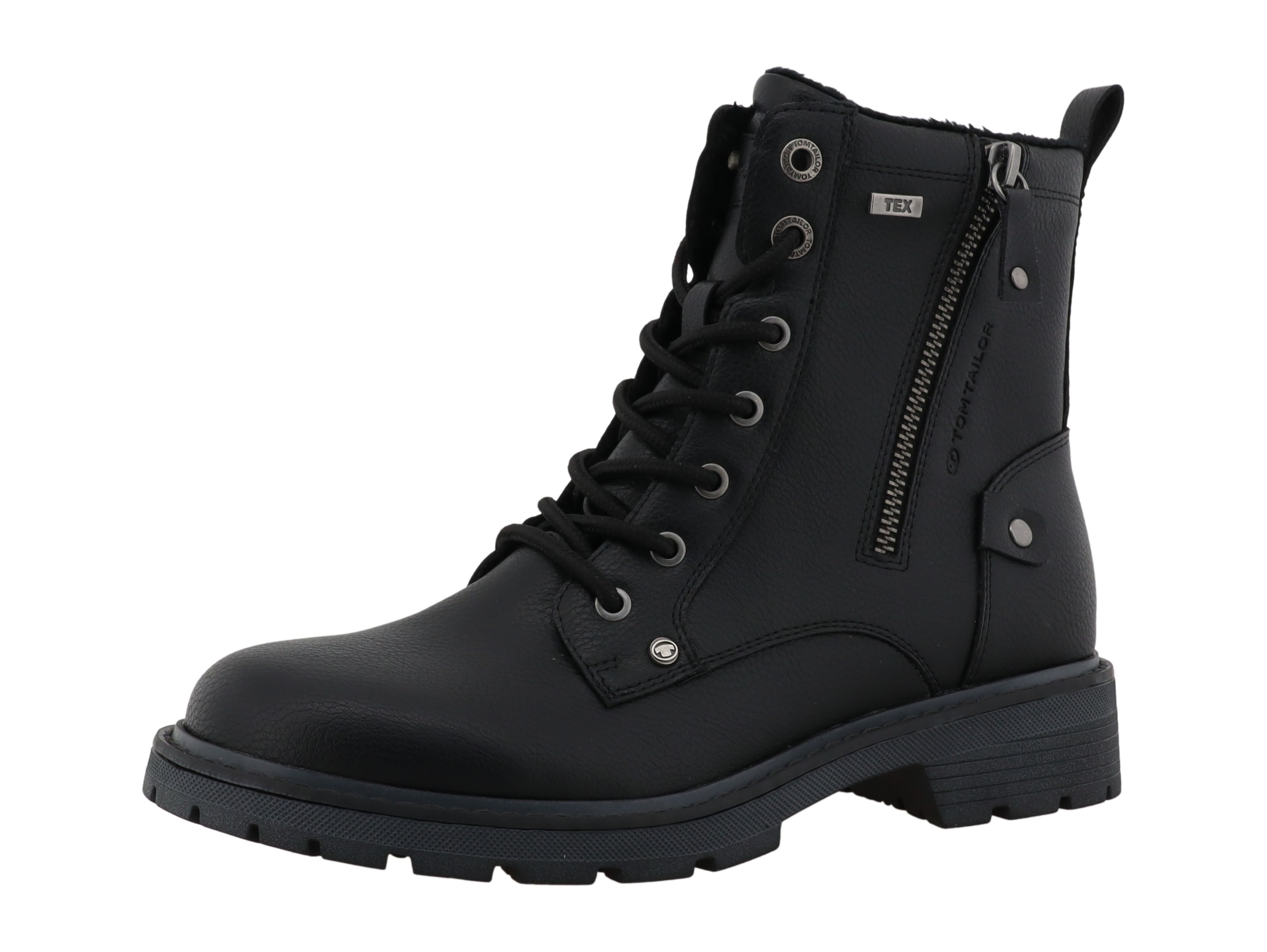 Image of TOM TAILOR Schnürboots Workerboots, Hiking Boot mit Blockabsatz