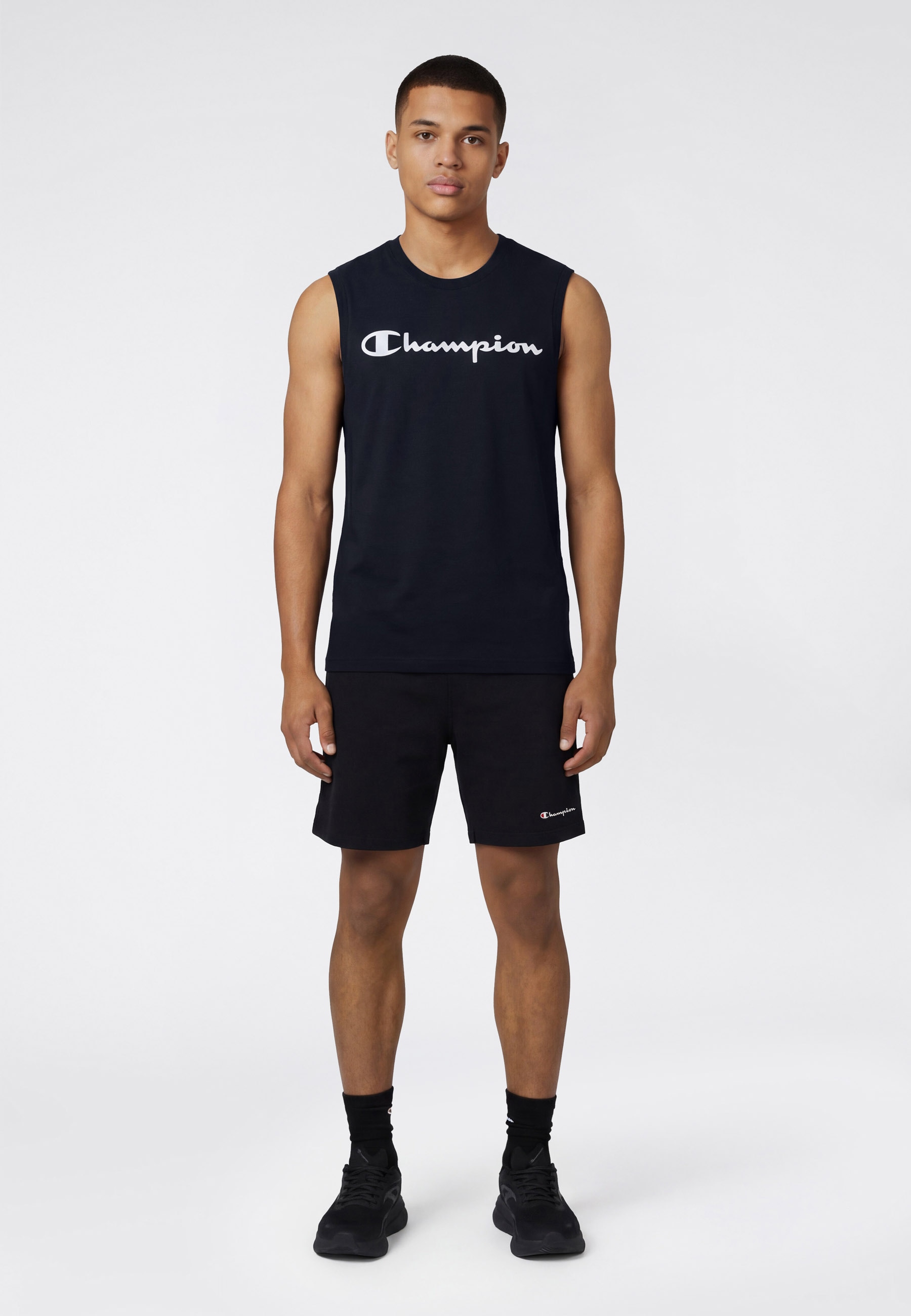 Champion Débardeur »BASICS Sleeveless T-Shirt Large Logo« 1 pièces sportliche Schnittform, sportlicher Stil, mit Rundhalsausschnitt