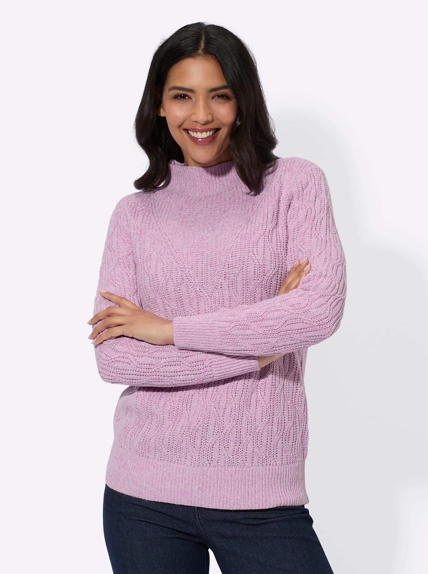 Classic Basics Pull en tricot »Langarm-Pullover«