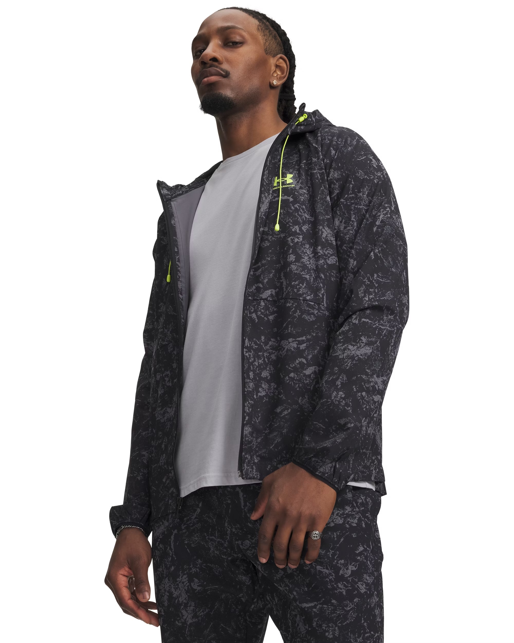 Image of Under Armour Windbreaker "UA VIBE WOVEN JACKET" sportlicher Windbreaker, mit Elasthan-Anteil, leichtes Material