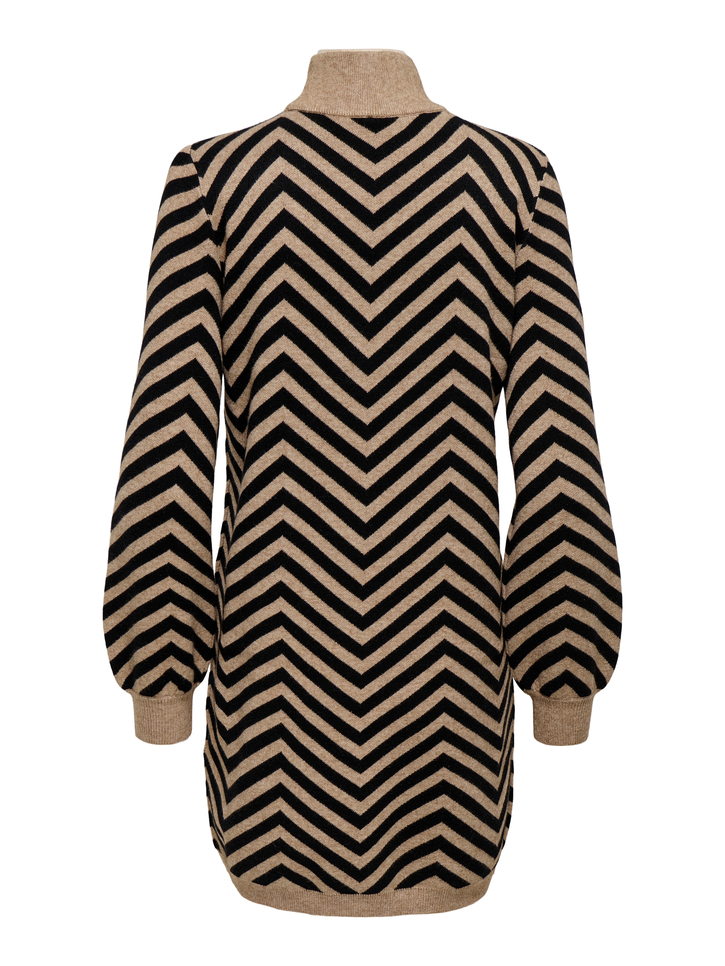 ONLY Robe en tricot »ONLJULIA LS HIGHNECK PATTERN DRESS KNT«