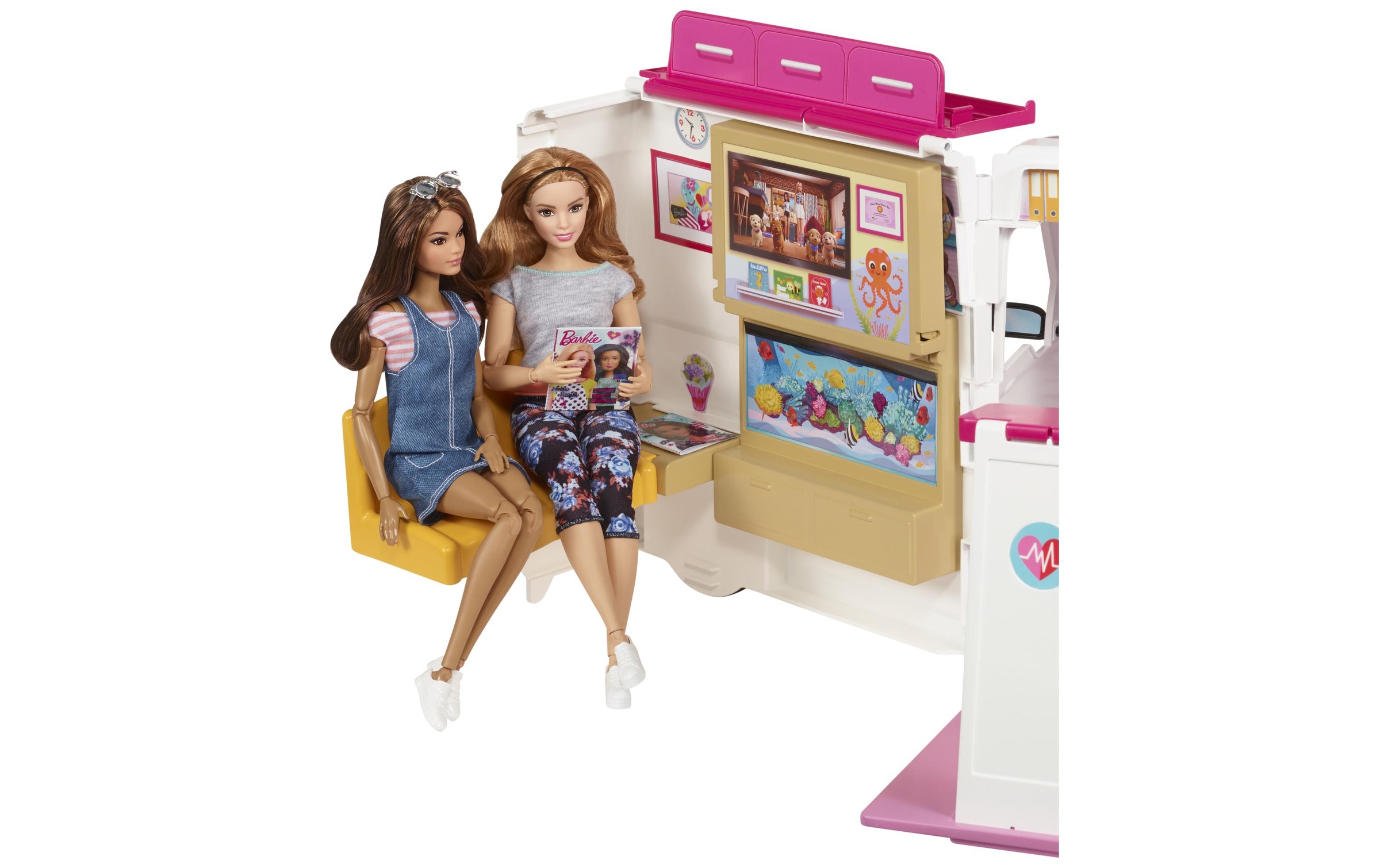 Barbie Spielwelt »Krankenwagen mit Licht und Geräuschen«