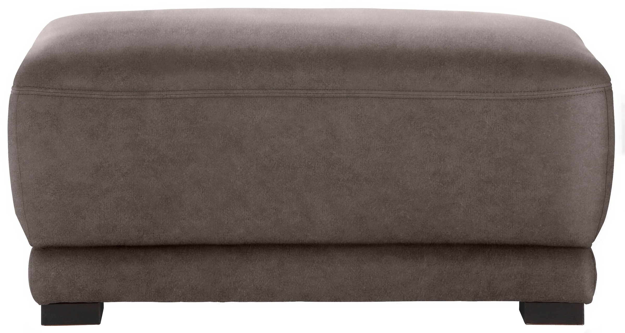 Home affaire Tabouret rembourré »Telos« passend zum "Telos" ecksofa, in 3 Bezugsqualitäten