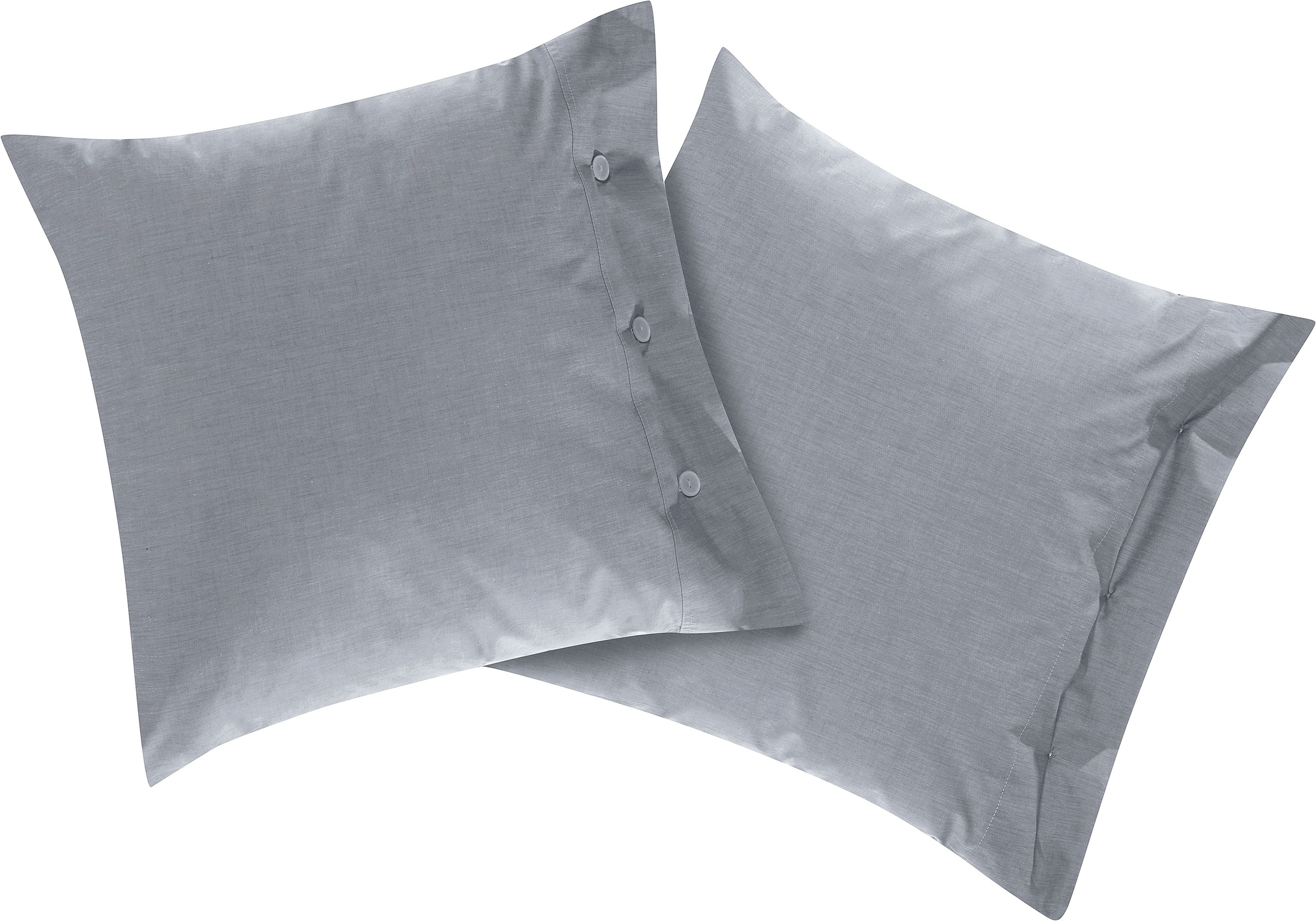 Image of Timbers Kissenbezüge »Savanna«, (2 St.), Premium Perkal Qualität, Uni Design bei Ackermann Versand Schweiz