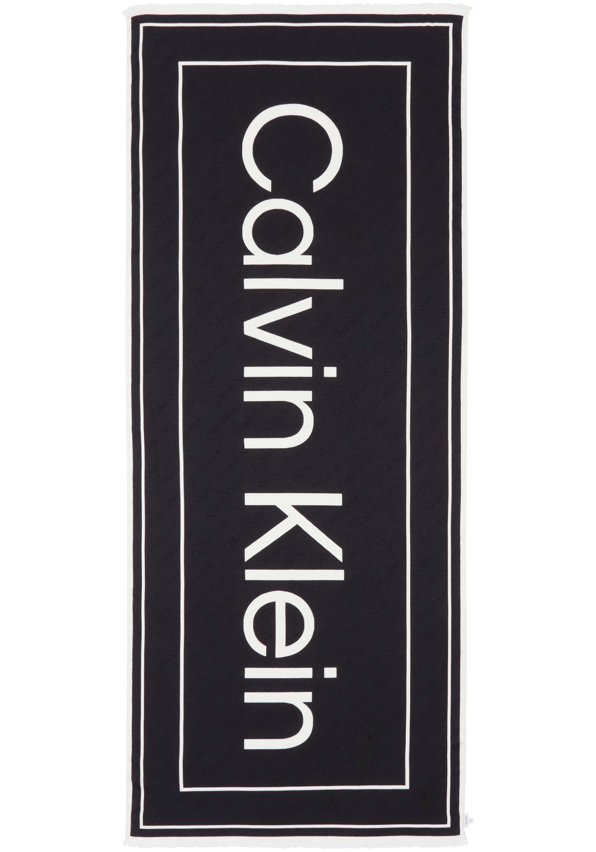 ♕ Calvin Klein Schal »LOGO JQ SCARF O/PRINT 70X180« versandkostenfrei  kaufen