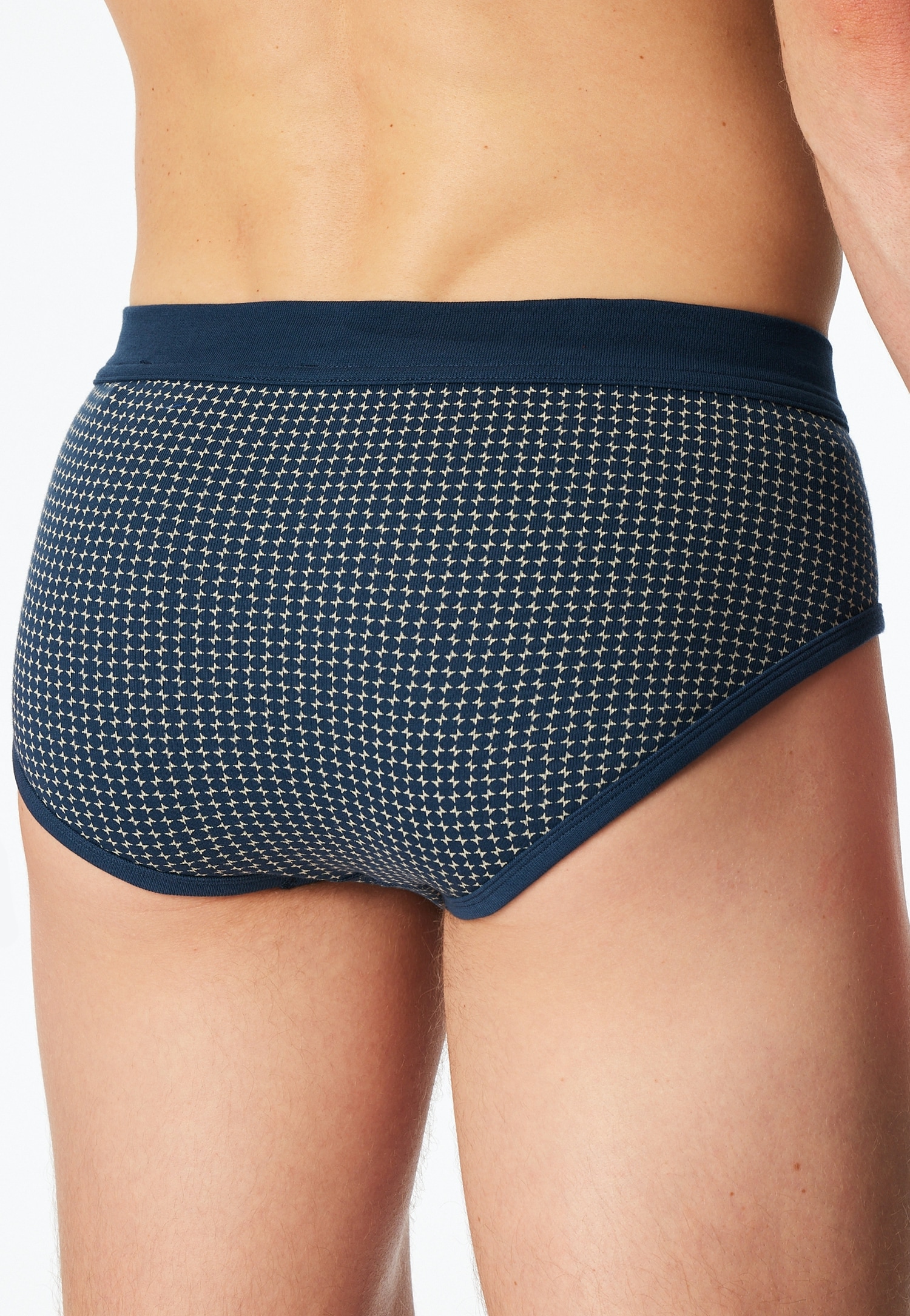 Schiesser Slip »Original Classics« pack de 2,  avec motif à carreaux contrasté