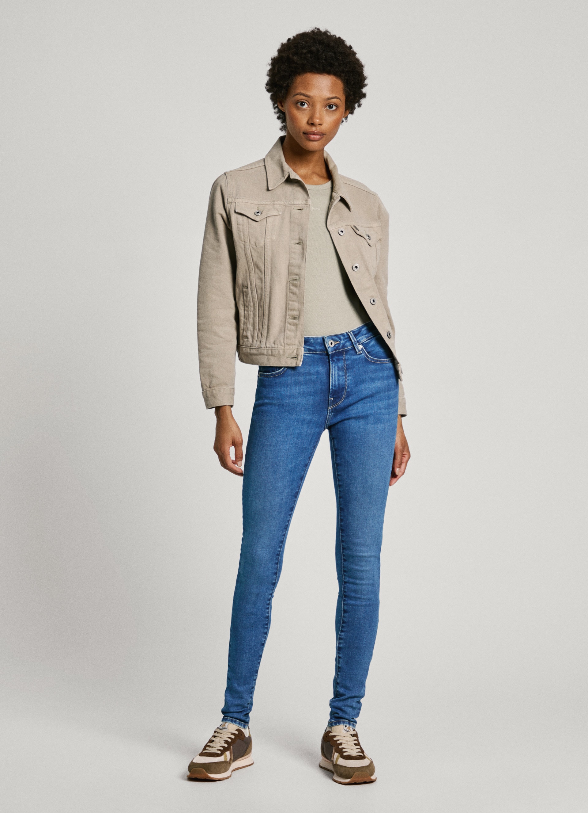 Pepe Jeans Skinny-fit-Jeans »SKINNY JEANS MW«, in verschiedenen Waschungen