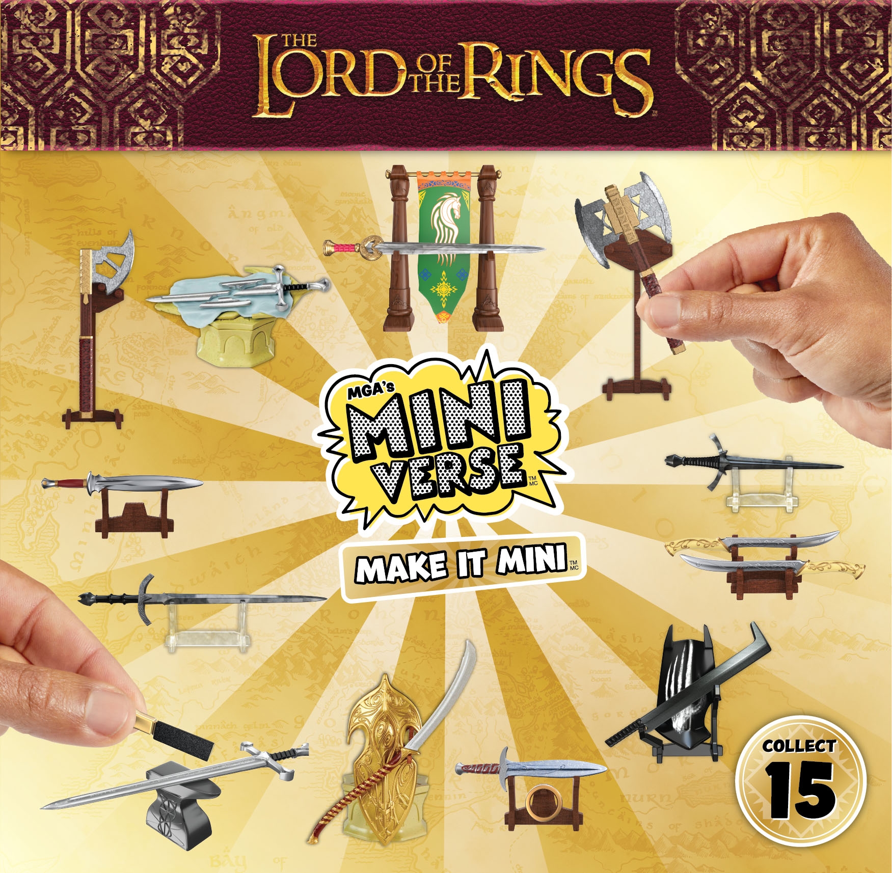 MGA ENTERTAINMENT Set créatif »MGA's Miniverse - Make it Mini Lord of the Rings«