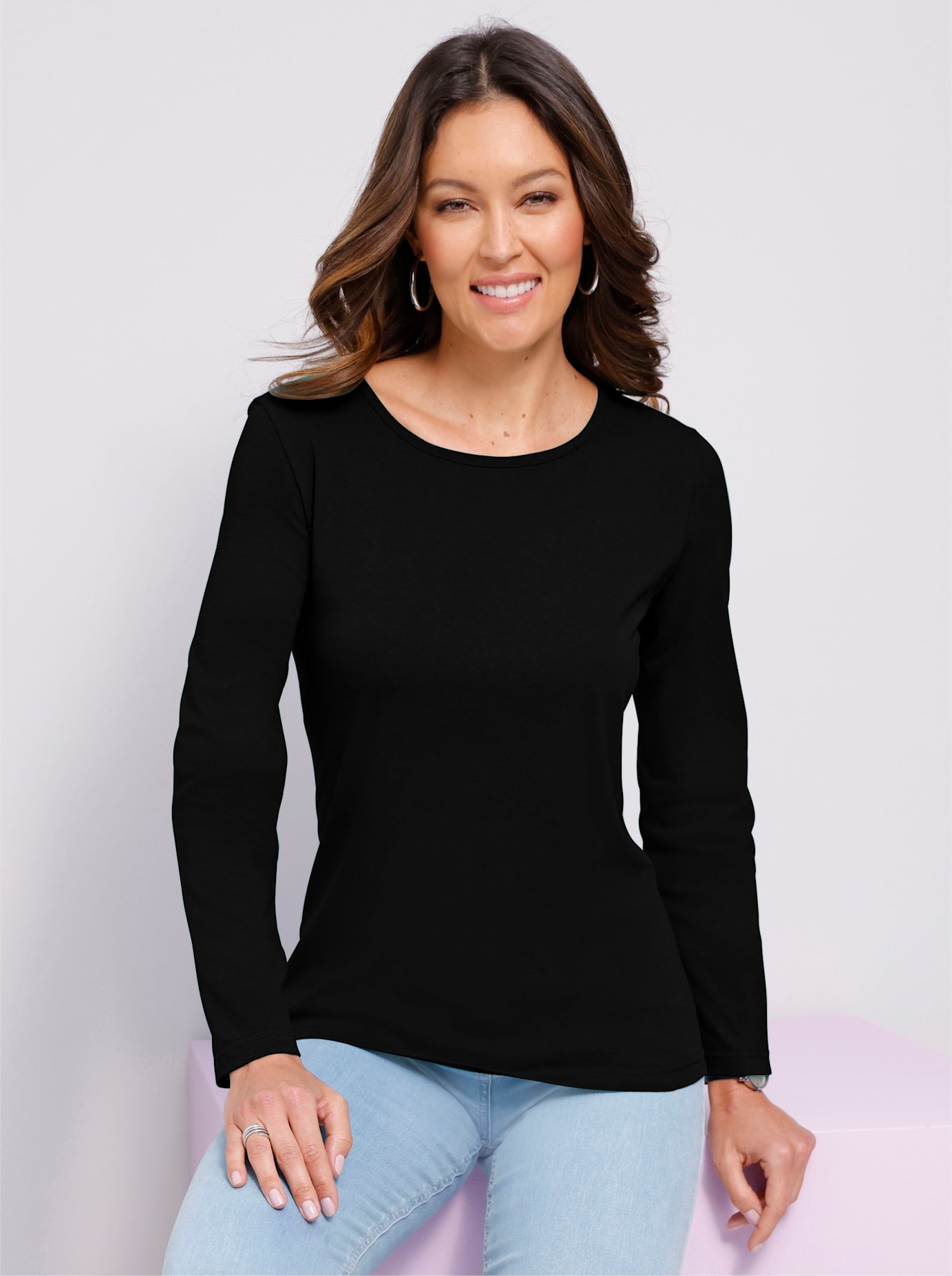 Classic Basics Langarmshirt "Langarm-Shirt" 1 Stk.