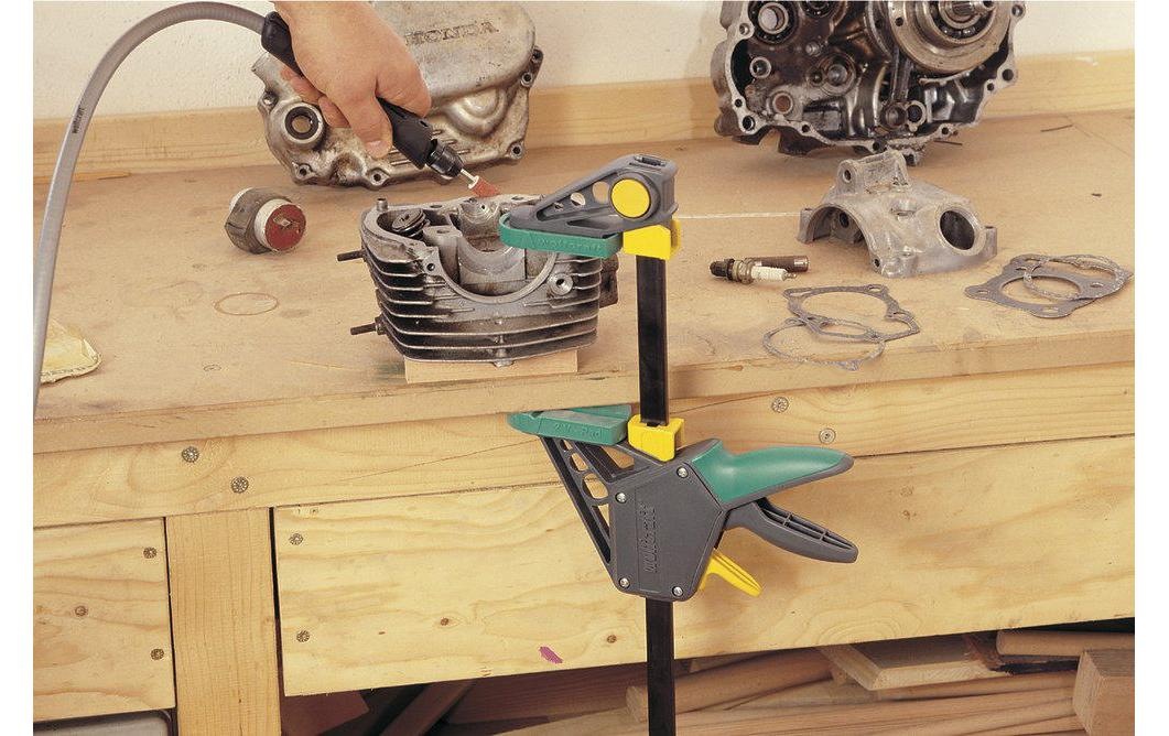 Wolfcraft Schraubzwinge »EHZ PRO 100« Ausladung 100 mm / Dehnbereich 210 - 710 mm