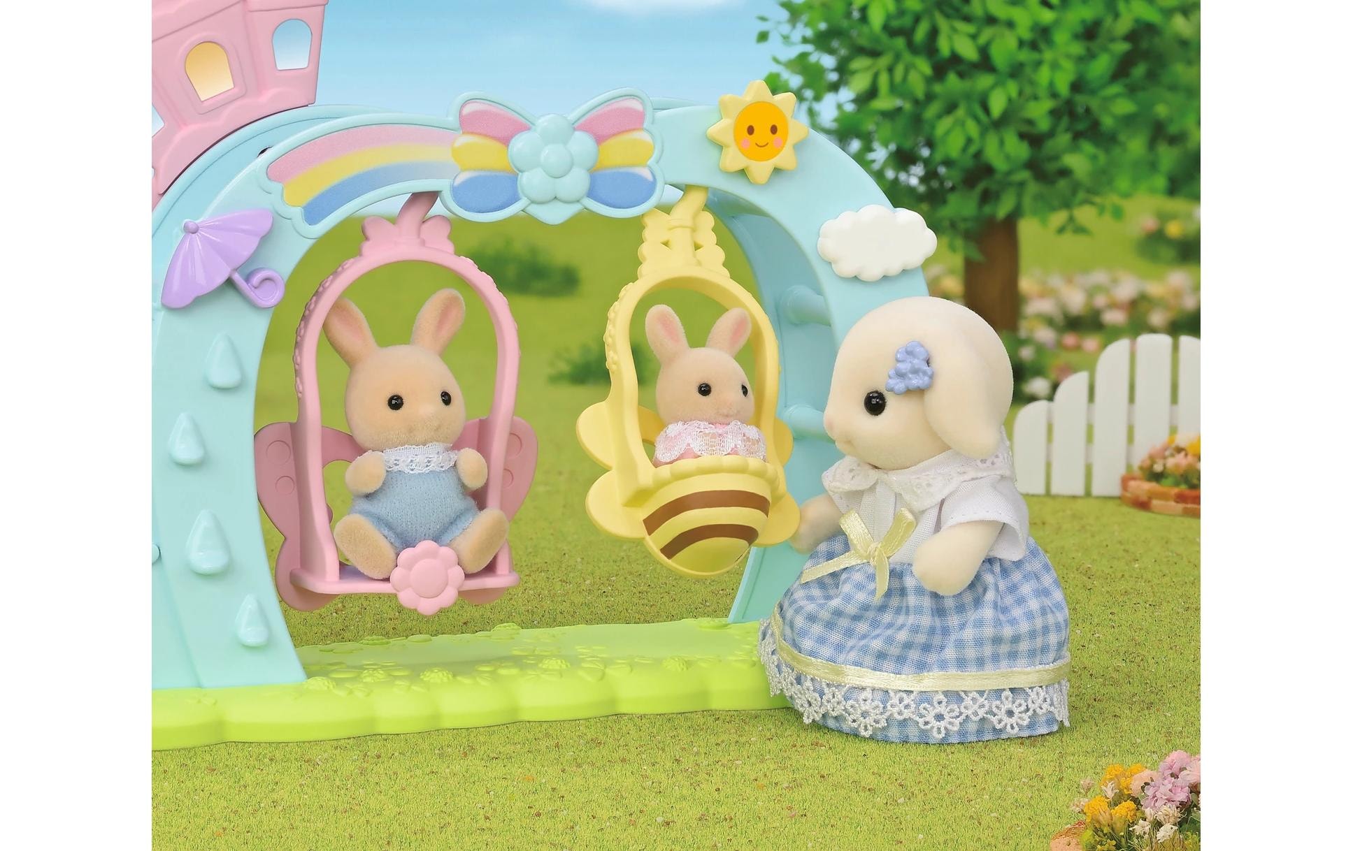 Sylvanian Families Spielwelt »Schaukel mit Figur Erlebniskindergarten«