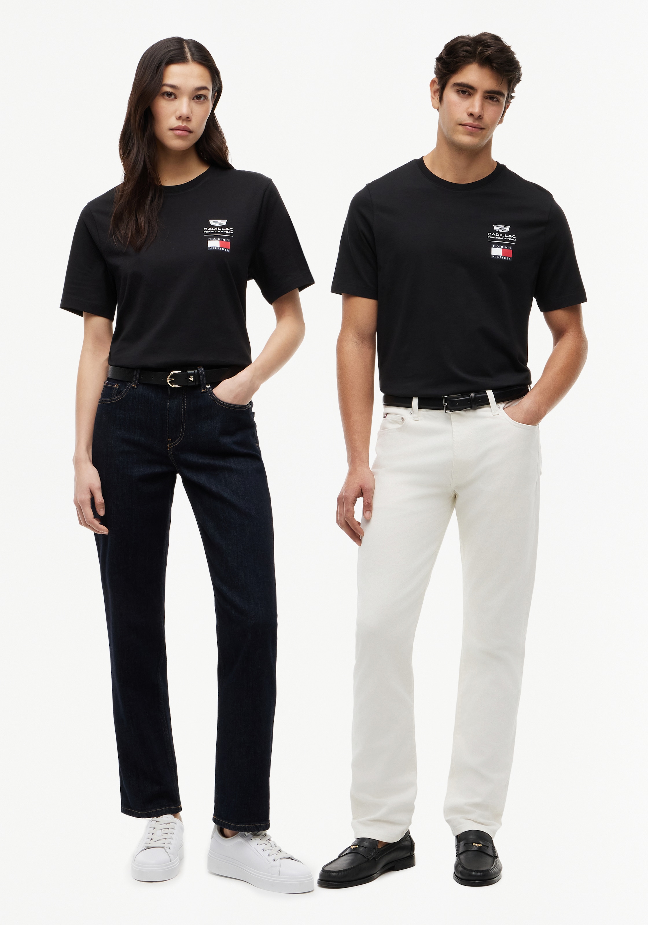 Tommy Hilfiger T-Shirt »TH x Cadillac FOrmula 1 Team LOGO« Unisex Special Collection Formula1
