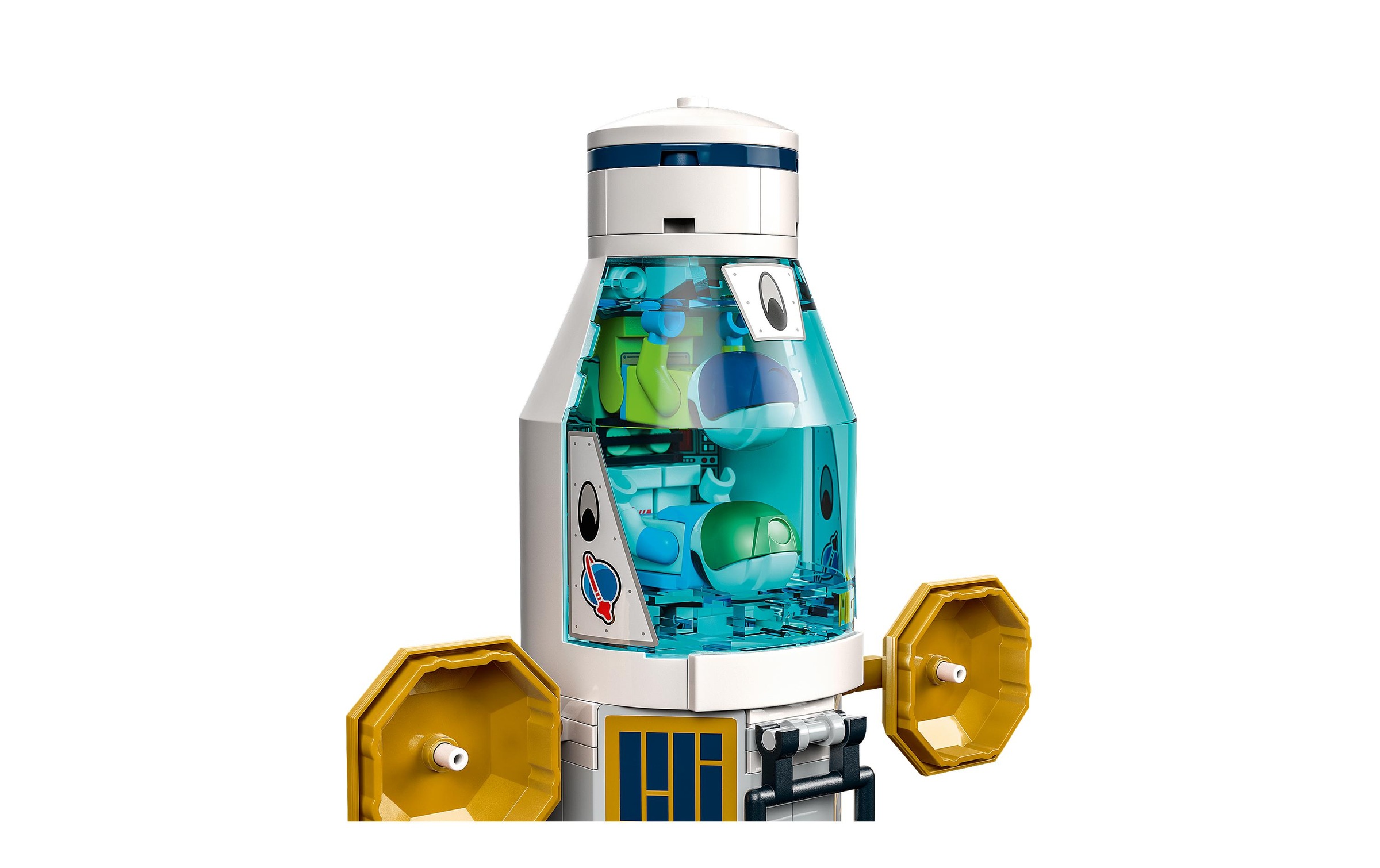 LEGO® Spielbausteine »Mond-Forschungsbasis 603«, (786 St.)