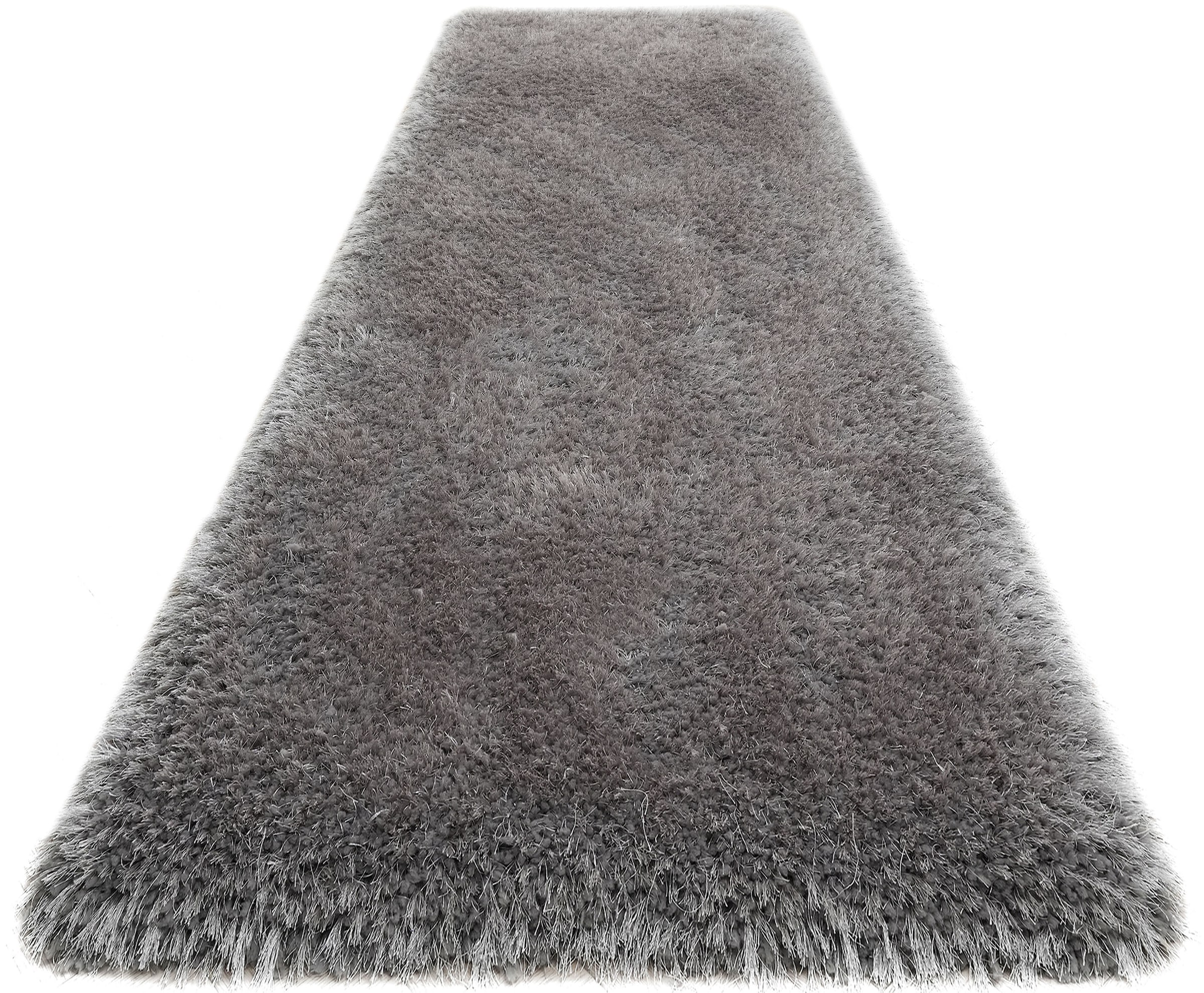 GOODproduct Tapis de sol à poils longs »Micro exclusiv Teppich, sehr hoher Flor, weich durch Mikrofaser« Rectangulaire 78 mm Höhe weich, Microfaser, unifarben, Schlafzimmer, Wohnzimmer, Esszimmer