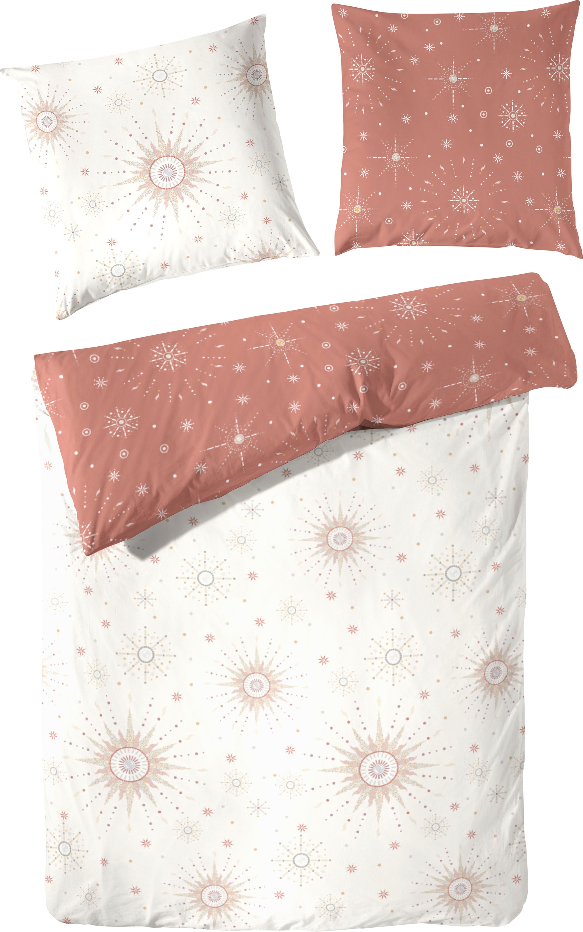 Image of Primera Bettwäsche "Mako-Satin-Bettwäsche Milky Way" 2 Stk. Mit dem Trendsymbol 2021/2022
