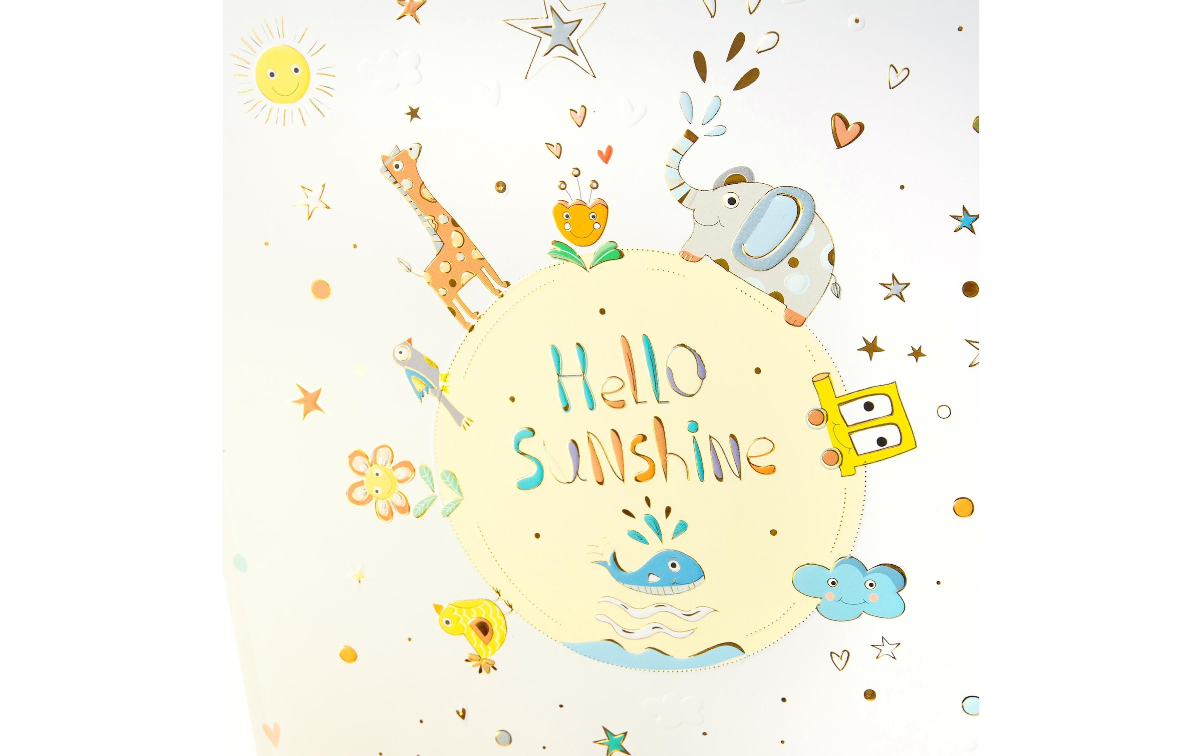 Goldfarbenbuch Fotoalbum »Babyalbum Hello Sunshine«