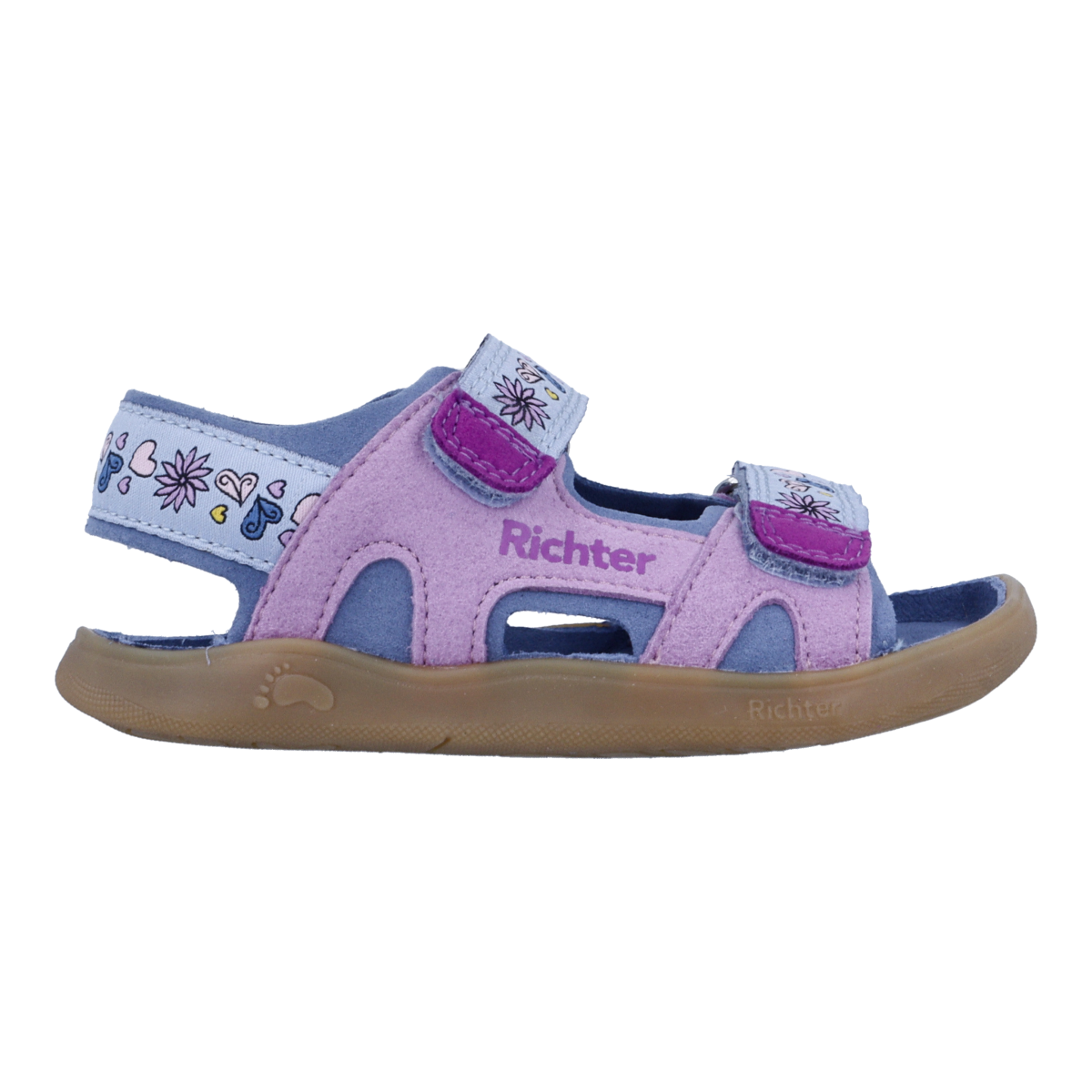 Richter Chaussures pieds nus »Lucky«  Chaussure enfant, sandale, gabarit de taille à télécharger, avec WMS
