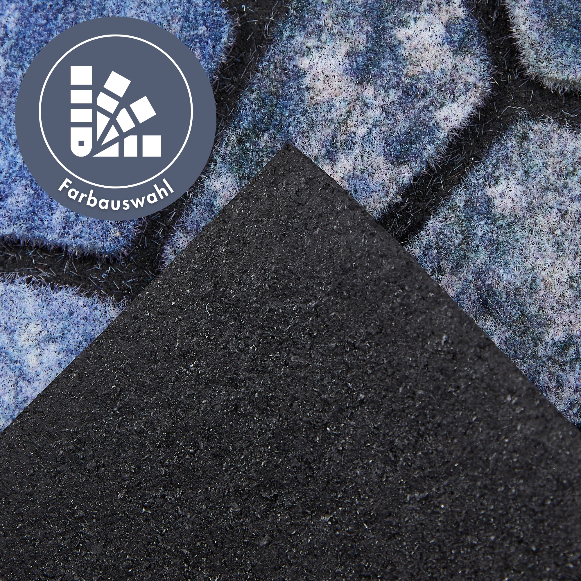 Andiamo Tapis de marche »Outdoor, 2er Set« Rectangulaire 6 mm Höhe Outdoor-Stufenmatten, Stein Motiv, Gartenbereich, Aussenbereich