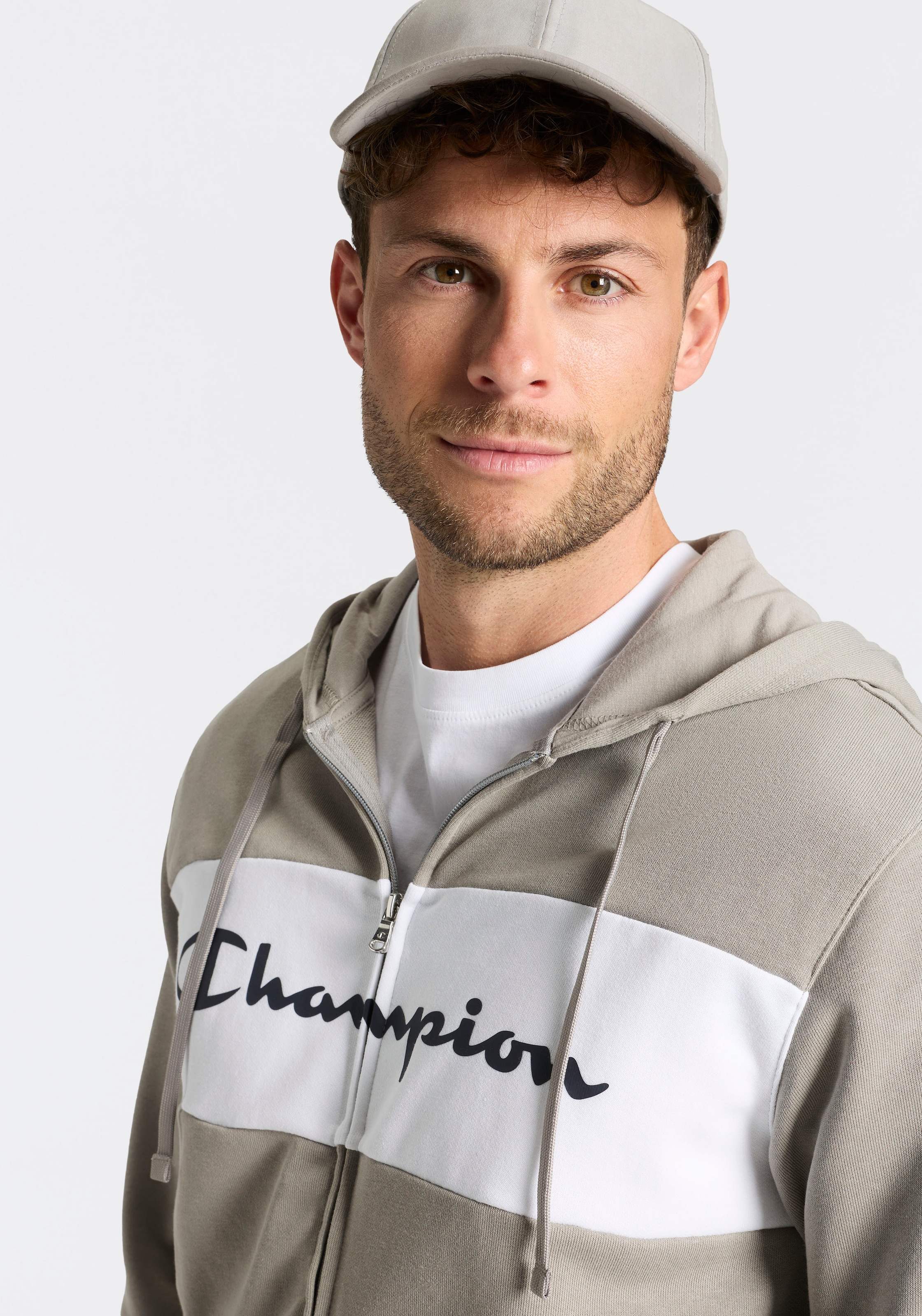 Champion Combinaison de sweat »Hooded Full Zip Suit« 2 pièces mit Kapuze, mit durchgehendem Reissverschluss, für Sport und Freizeit
