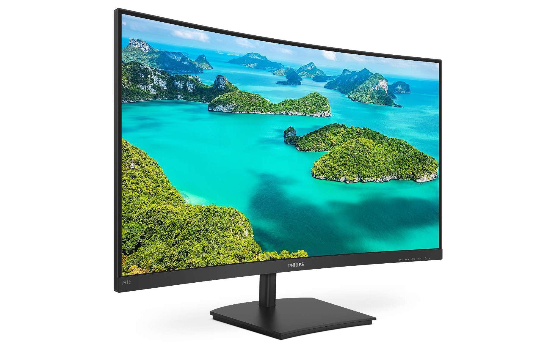 Philips Curved-LED-Monitor »241E1SCA/00«, 59,7 cm/23,6 Zoll, 1920 x 1080 px, Full HD, 75 Hz