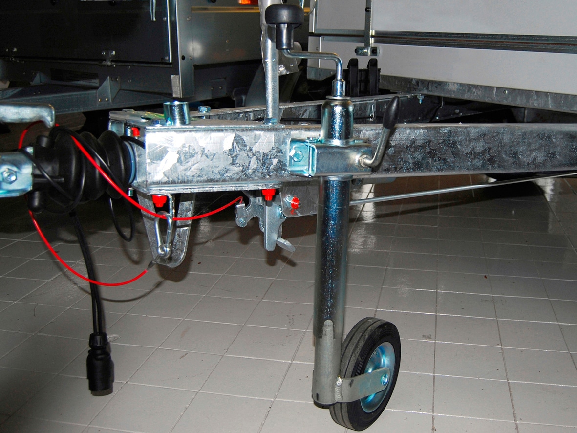 LAS Roue jockey de remorque