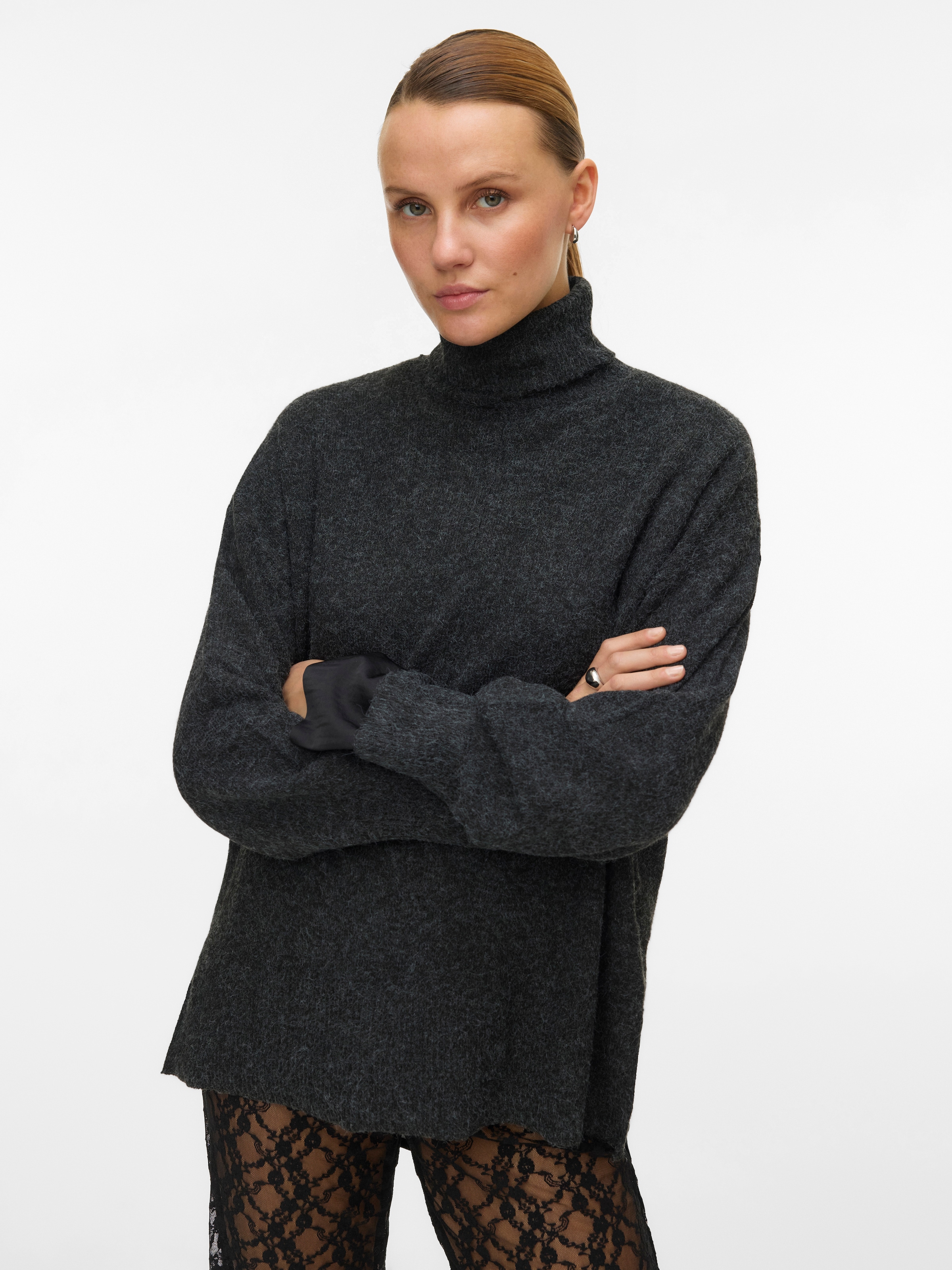 Image of Vero Moda Rollkragenpullover "VMDOFFY LS ROLL NECK PULLOVER NOOS"
